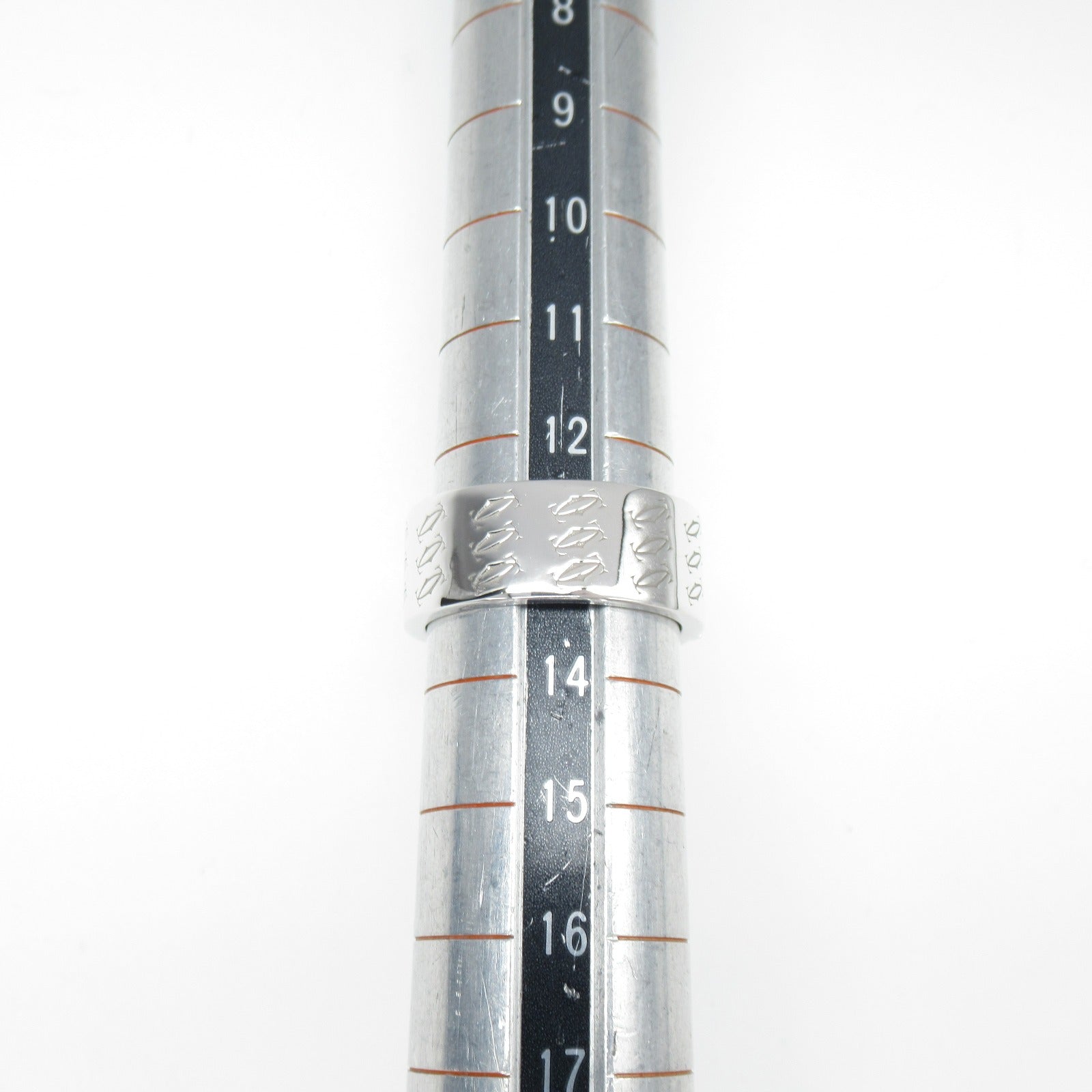 CARTIER 18K白金2C Anniversary Ring戒指Cartier#53/JP#13/US#6.5