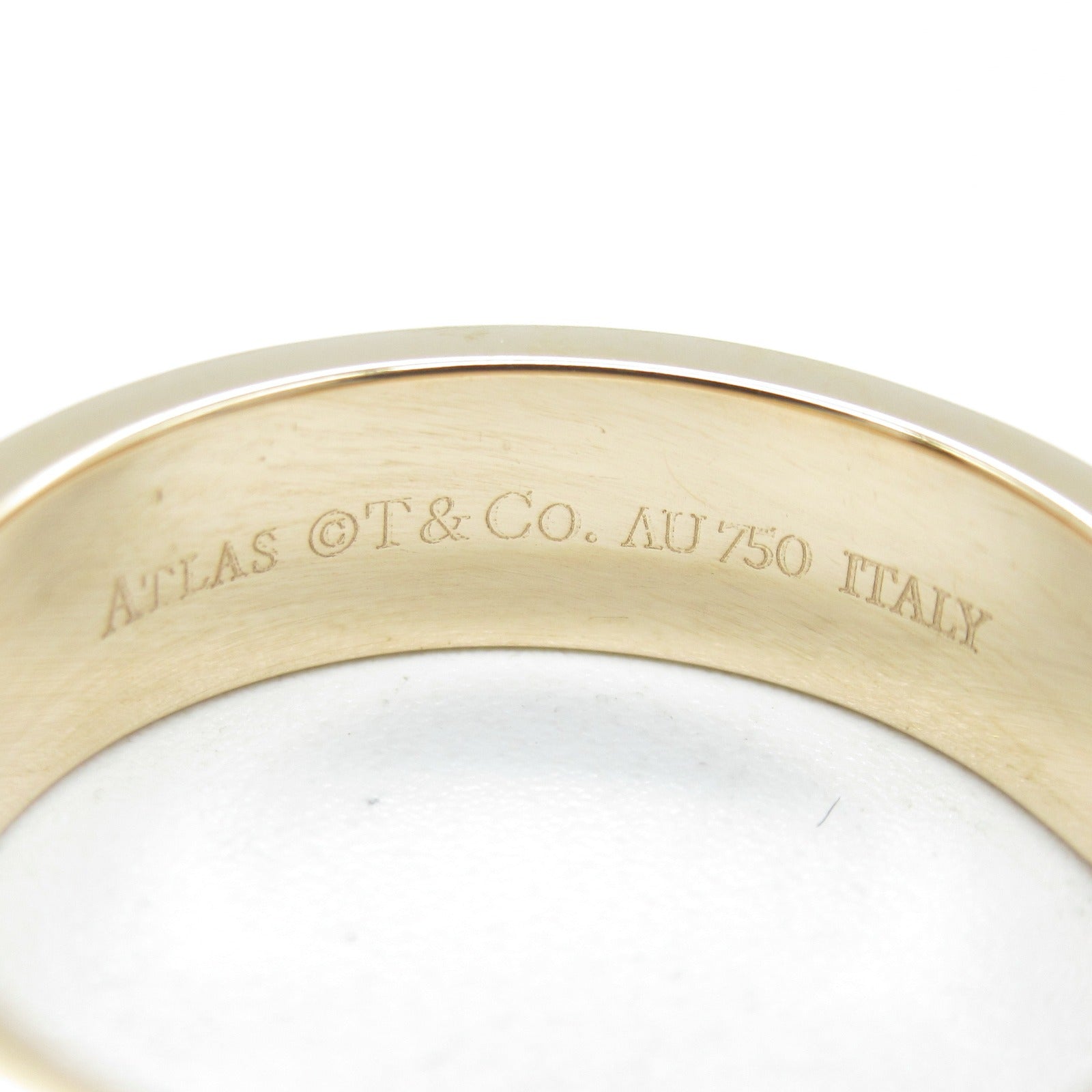 TIFFANY＆CO 【激減優惠】18K玫瑰金Atlas 3P Diamond Ring戒指US#6