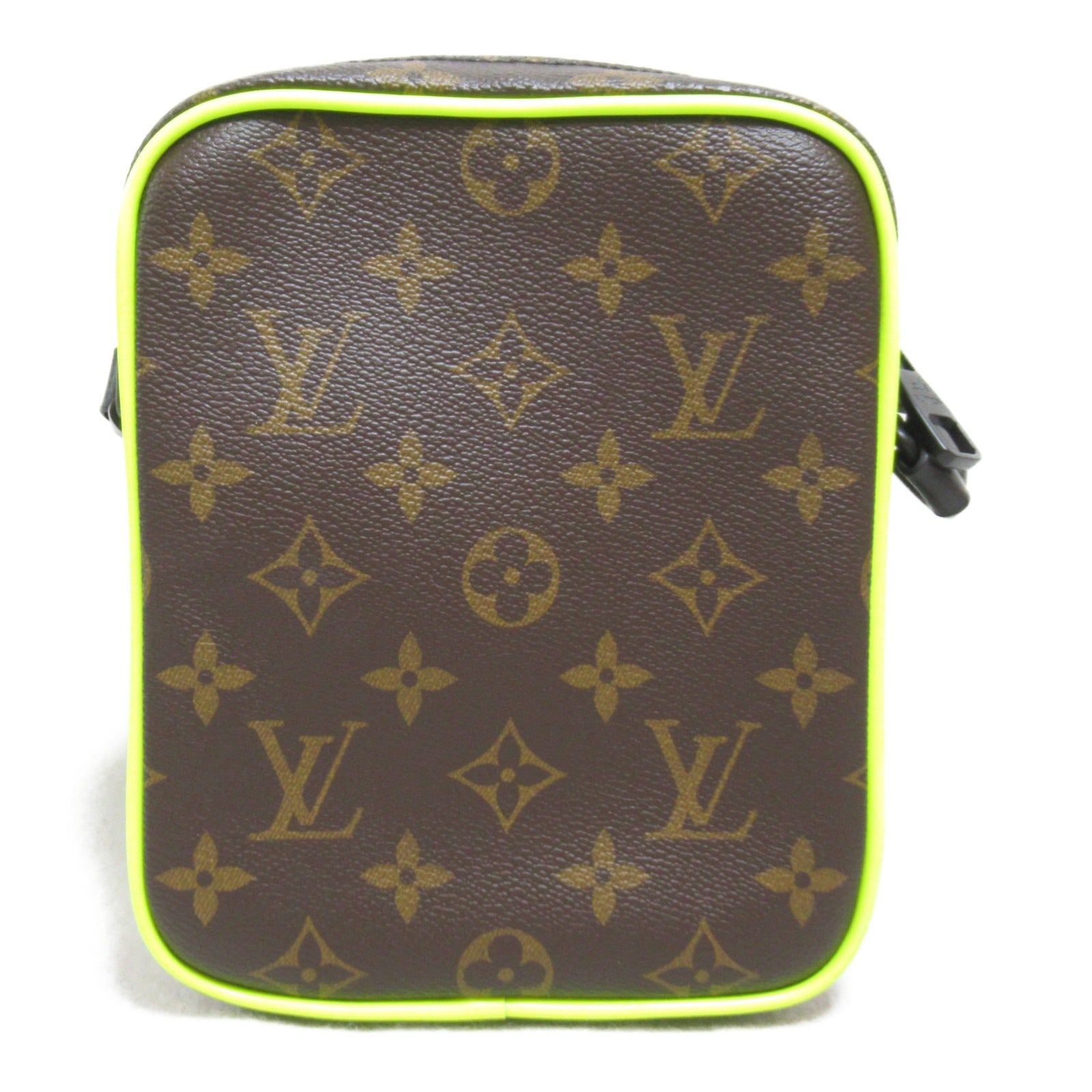 LOUIS VUITTON 【激減優惠】Monogram Christopher Wearable Wallet肩背袋啡色/黃色
