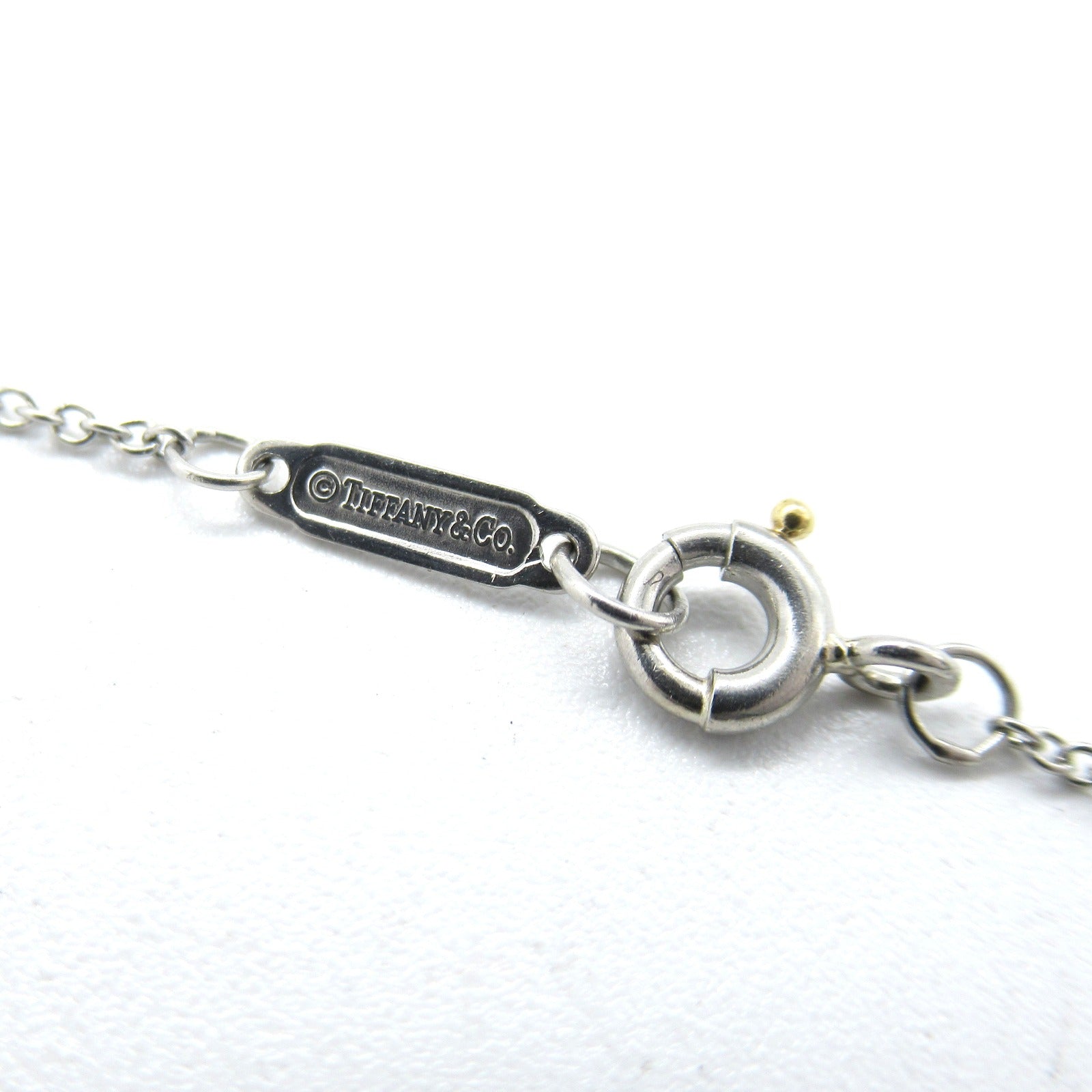 TIFFANY＆CO PT950鉑金Swing Circle Diamond項鍊