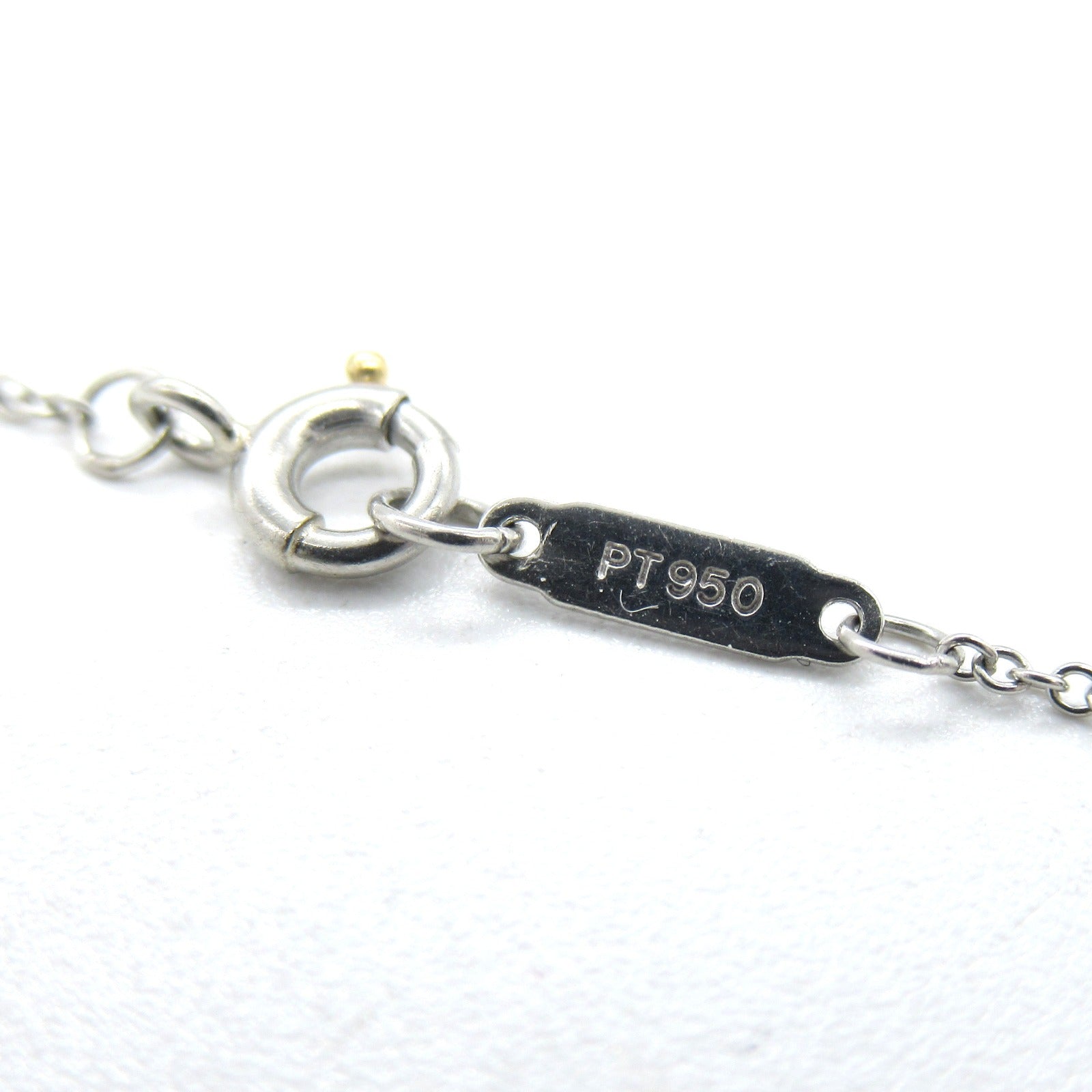 TIFFANY＆CO PT950鉑金Swing Circle Diamond項鍊