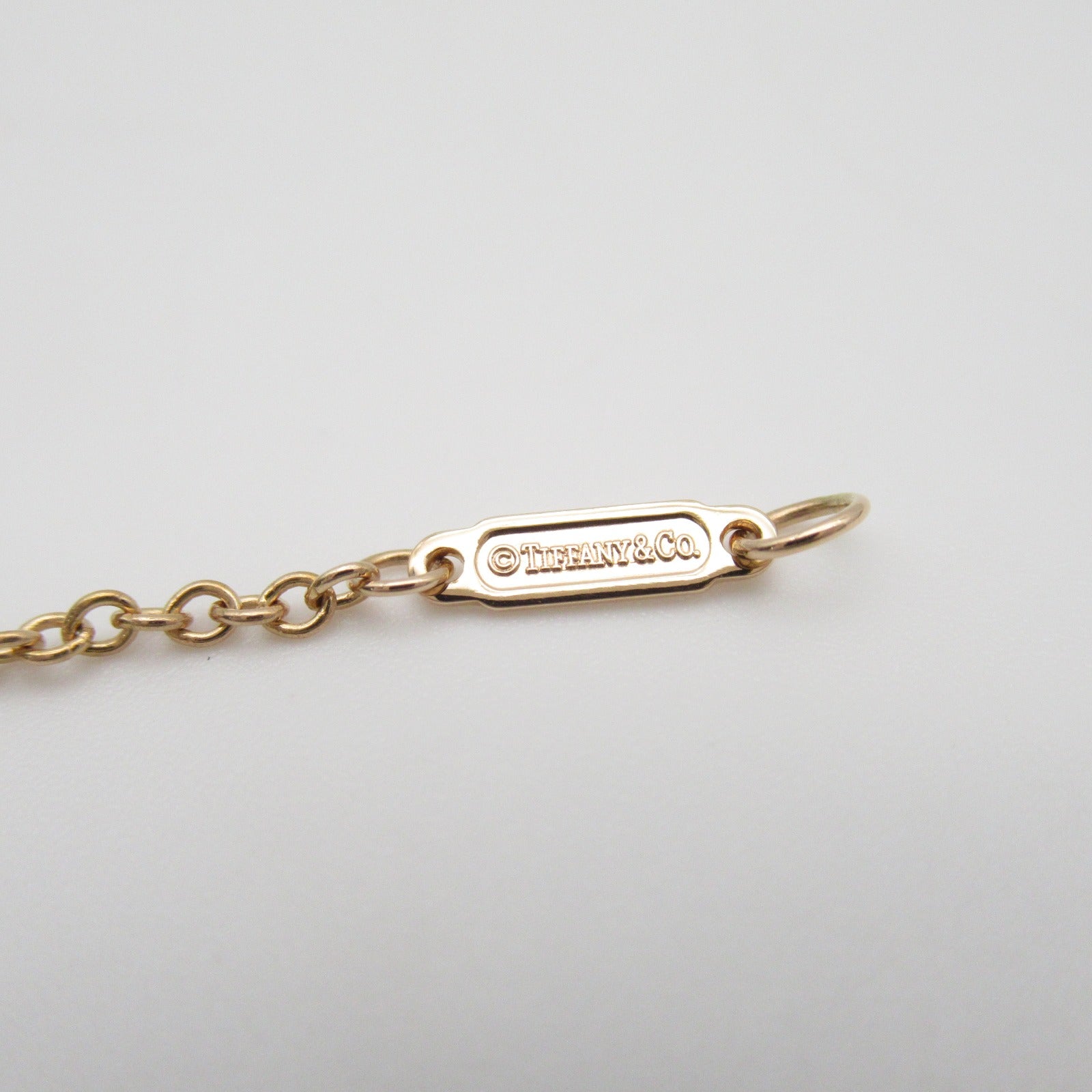 TIFFANY＆CO 18K玫瑰金Atlas Spear Diamond Bracelet手鏈