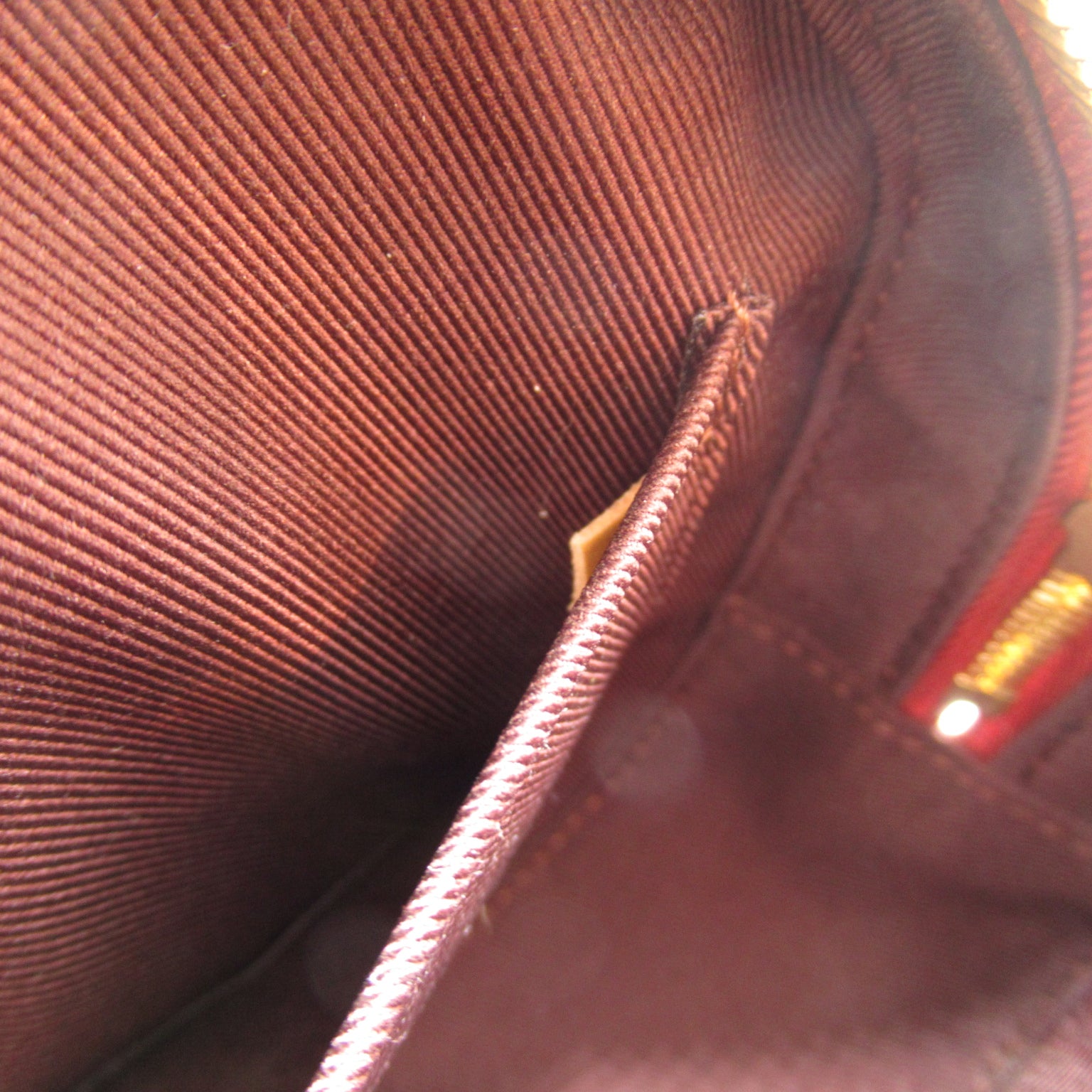 LOUIS VUITTON Monogram Deauville Mini金扣肩背袋啡色