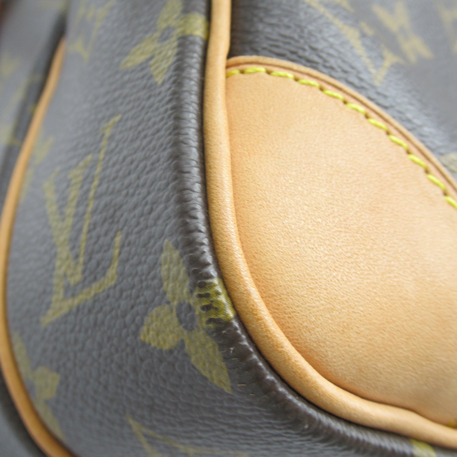 LOUIS VUITTON Monogram Nile金扣肩背袋啡色