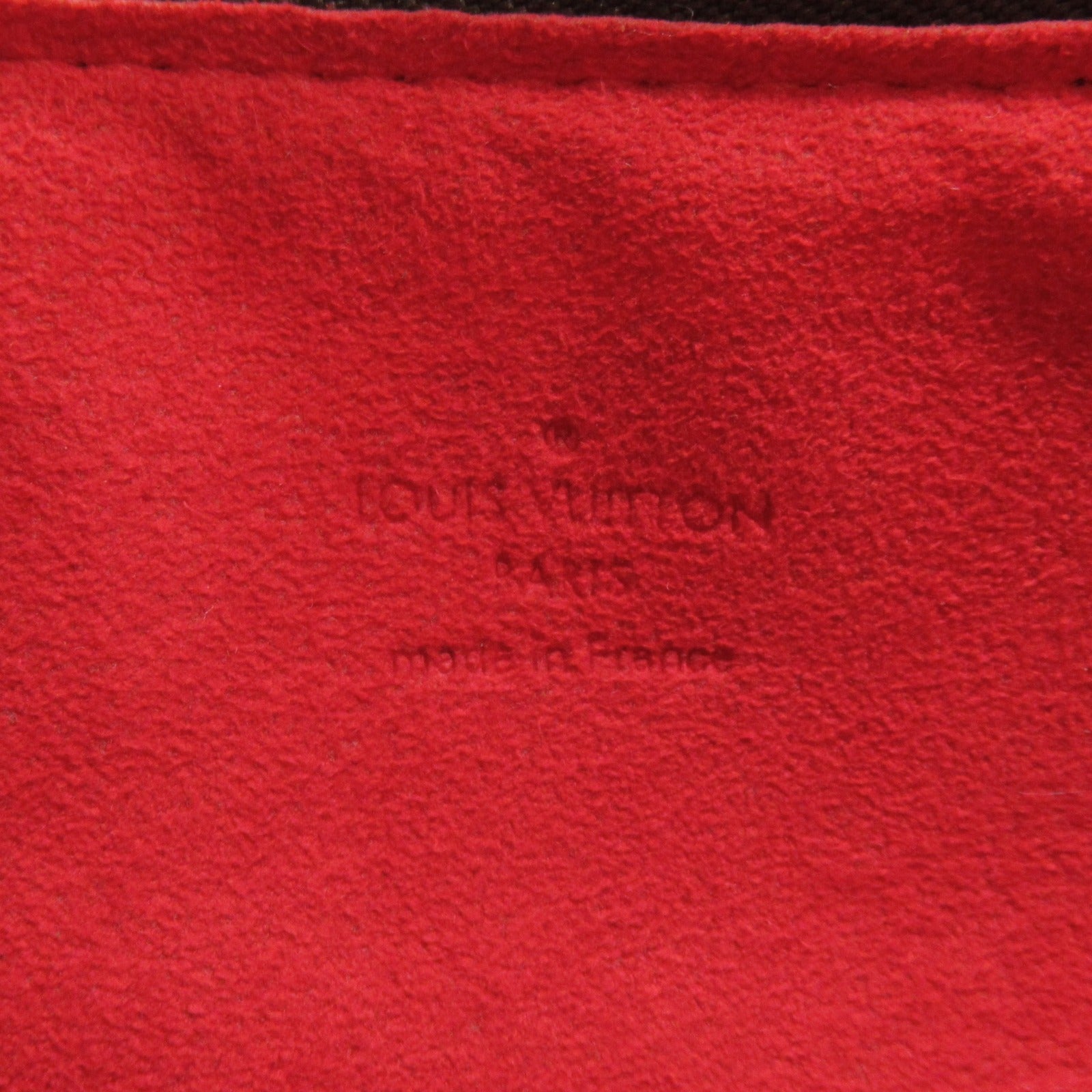 LOUIS VUITTON Damier Highbury金扣肩背袋啡色