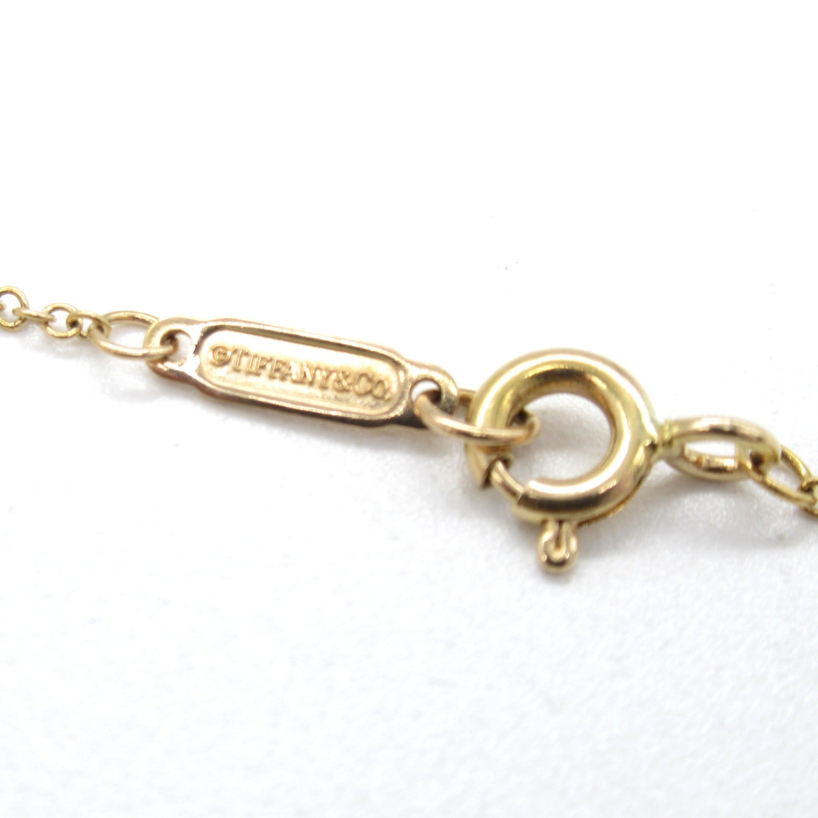 TIFFANY¡®CO Modern Key Diamond Necklace 18K Pink Gold
