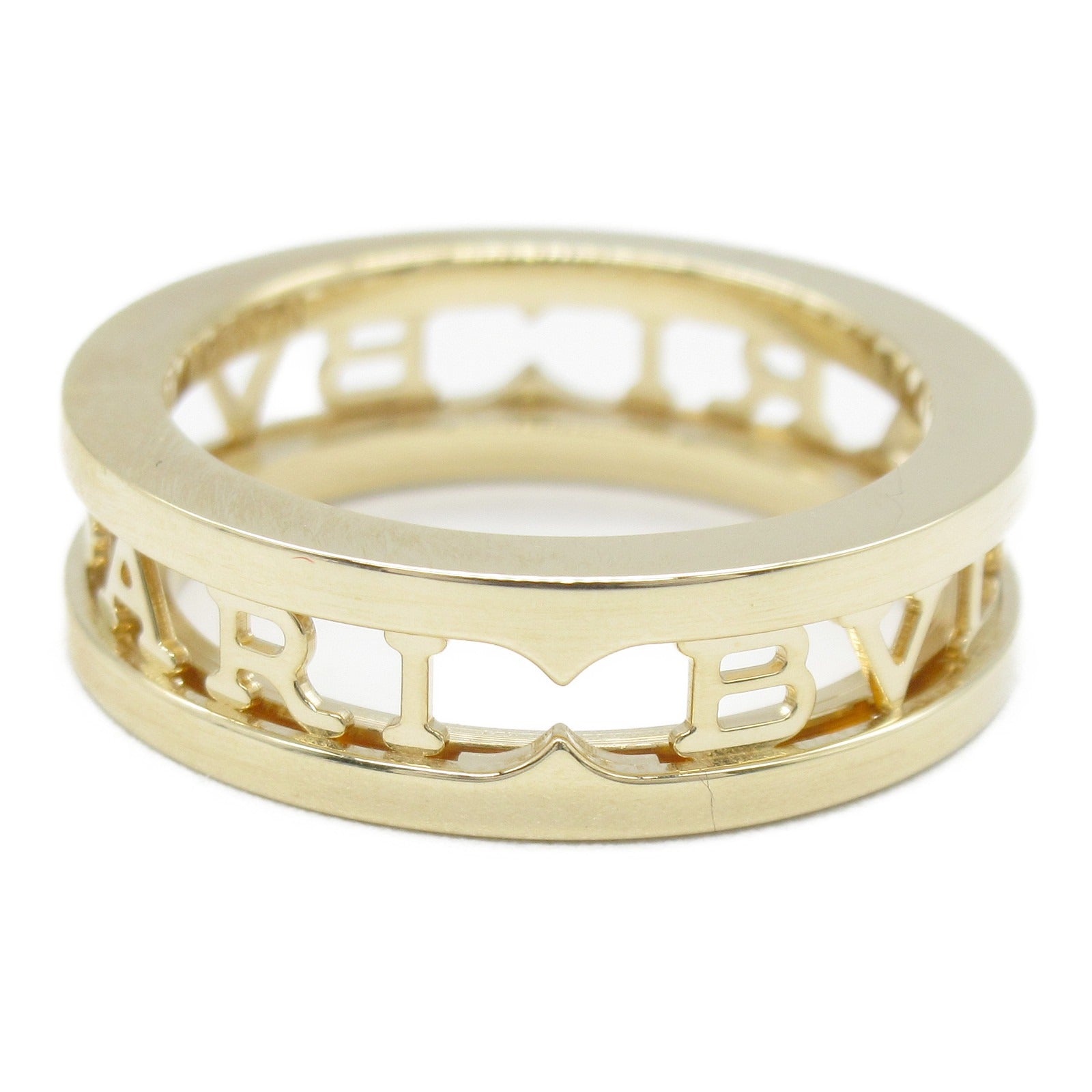 BVLGARI (PRICE DOWN) B-zero1 Spiral Ring 18K Yellow Gold Bvlgari#50 US#5