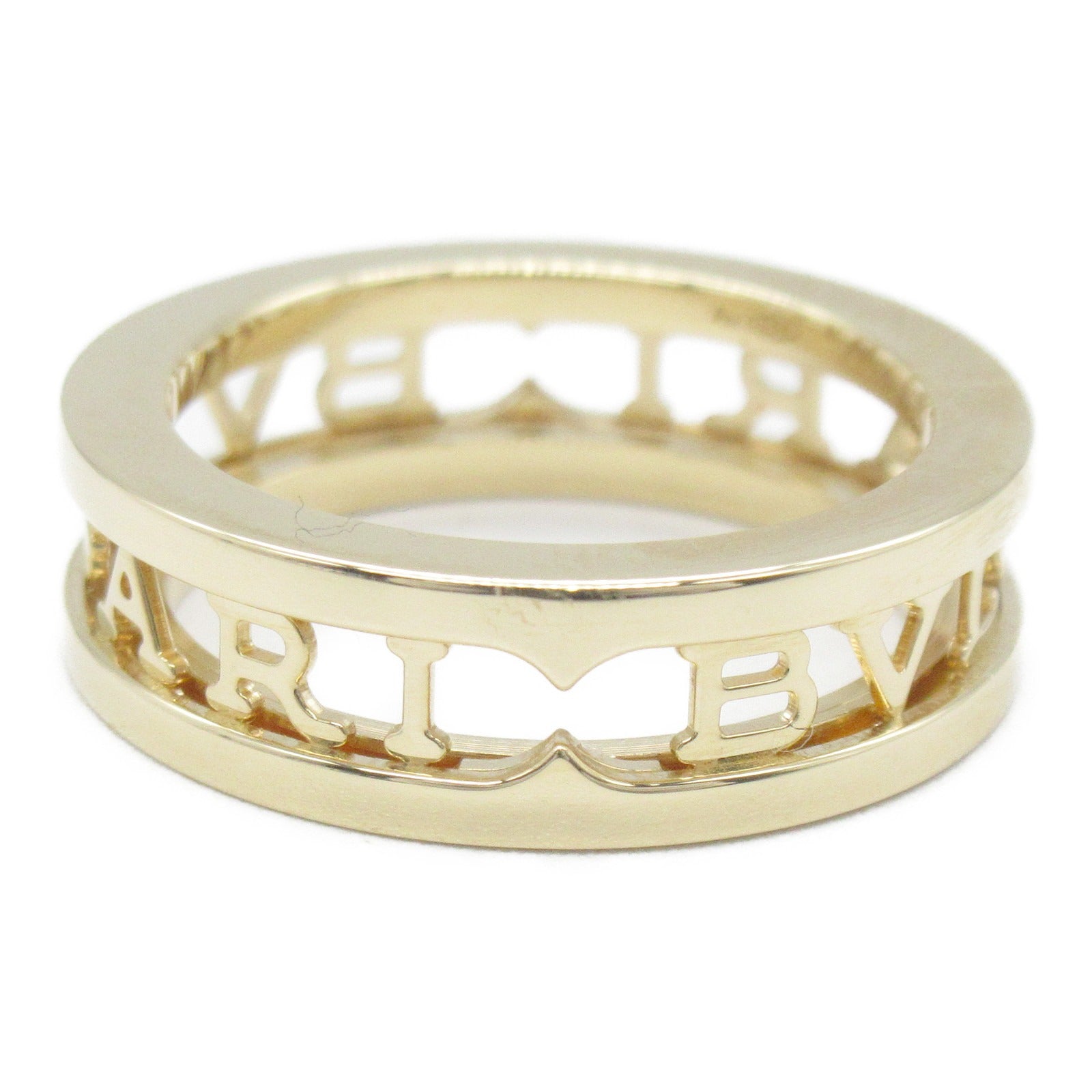 BVLGARI (PRICE DOWN) B-zero1 Spiral Ring 18K Yellow Gold Bvlgari#50 US#5