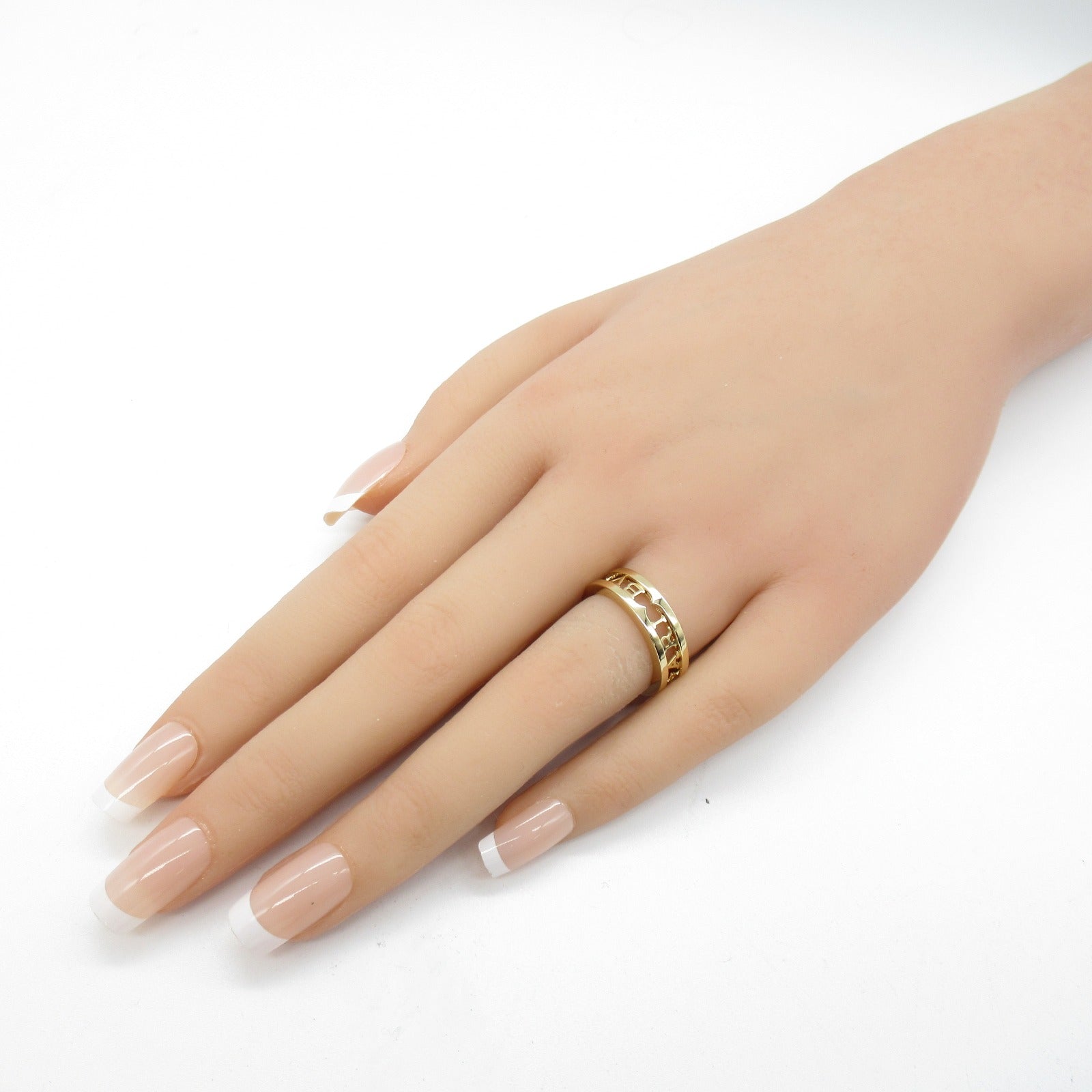 BVLGARI (PRICE DOWN) B-zero1 Spiral Ring 18K Yellow Gold Bvlgari#50 US#5