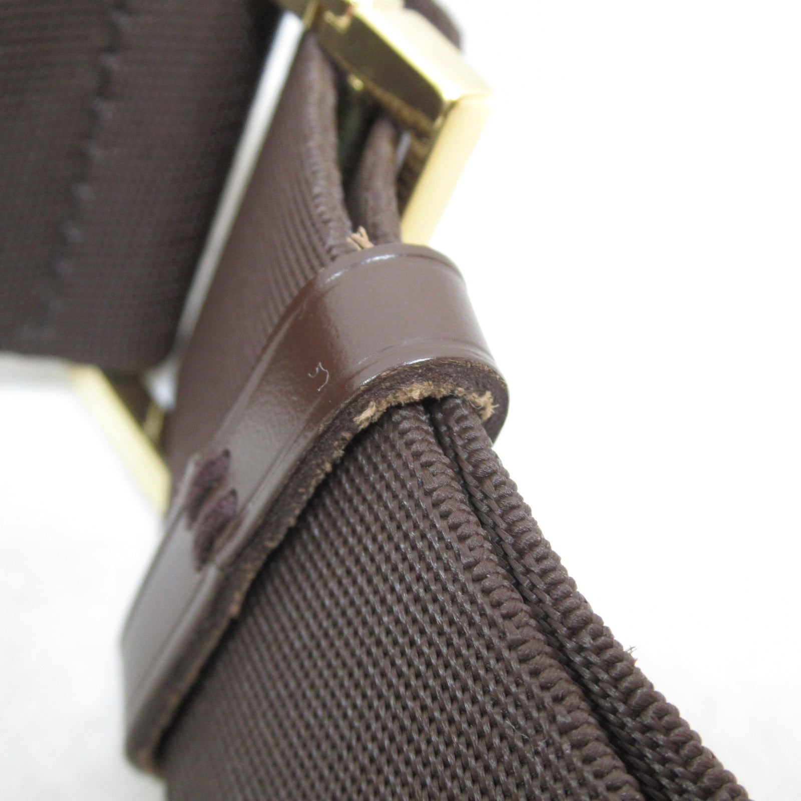 LOUIS VUITTON Damier Geronimos金扣腰包啡色