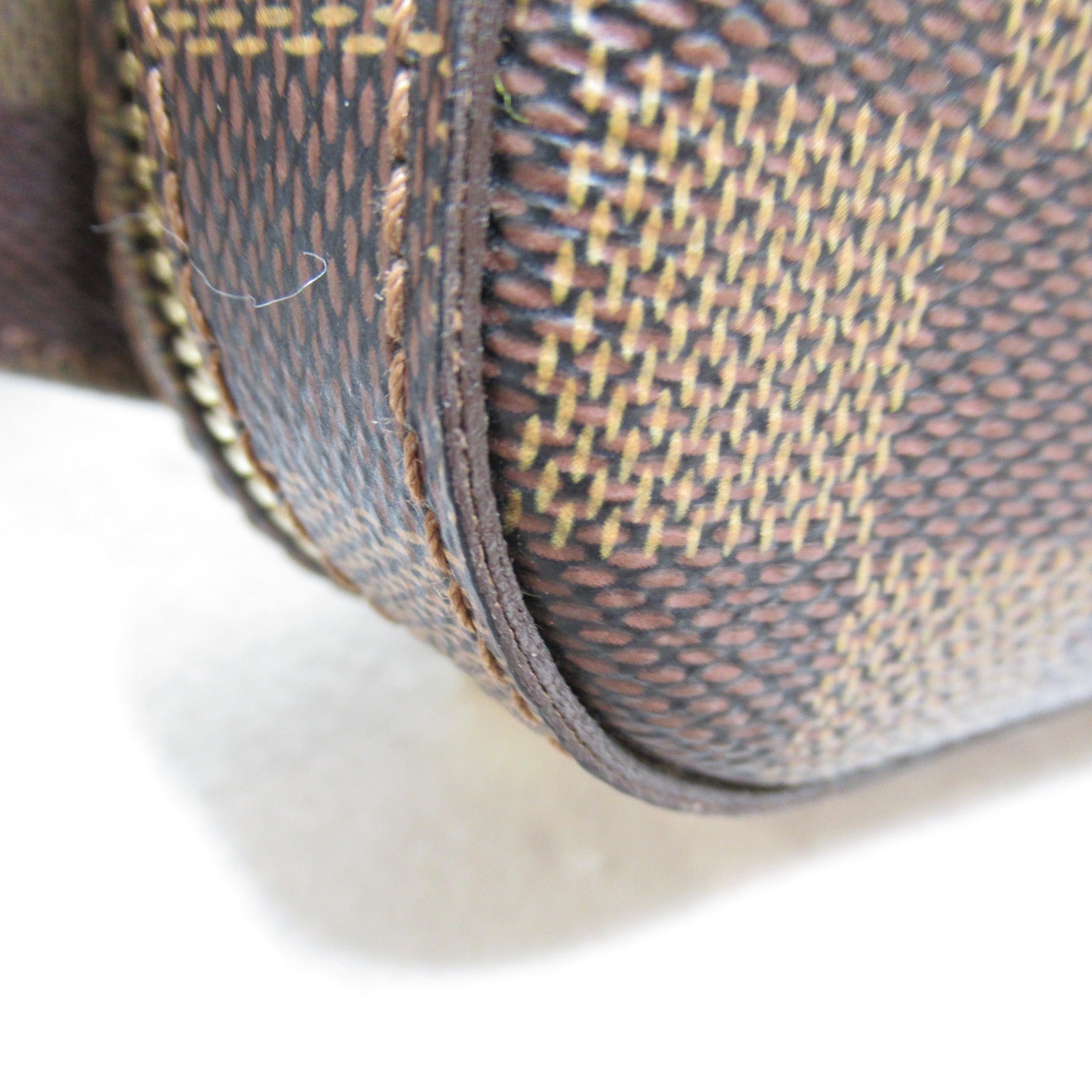 LOUIS VUITTON Damier Geronimos金扣腰包啡色
