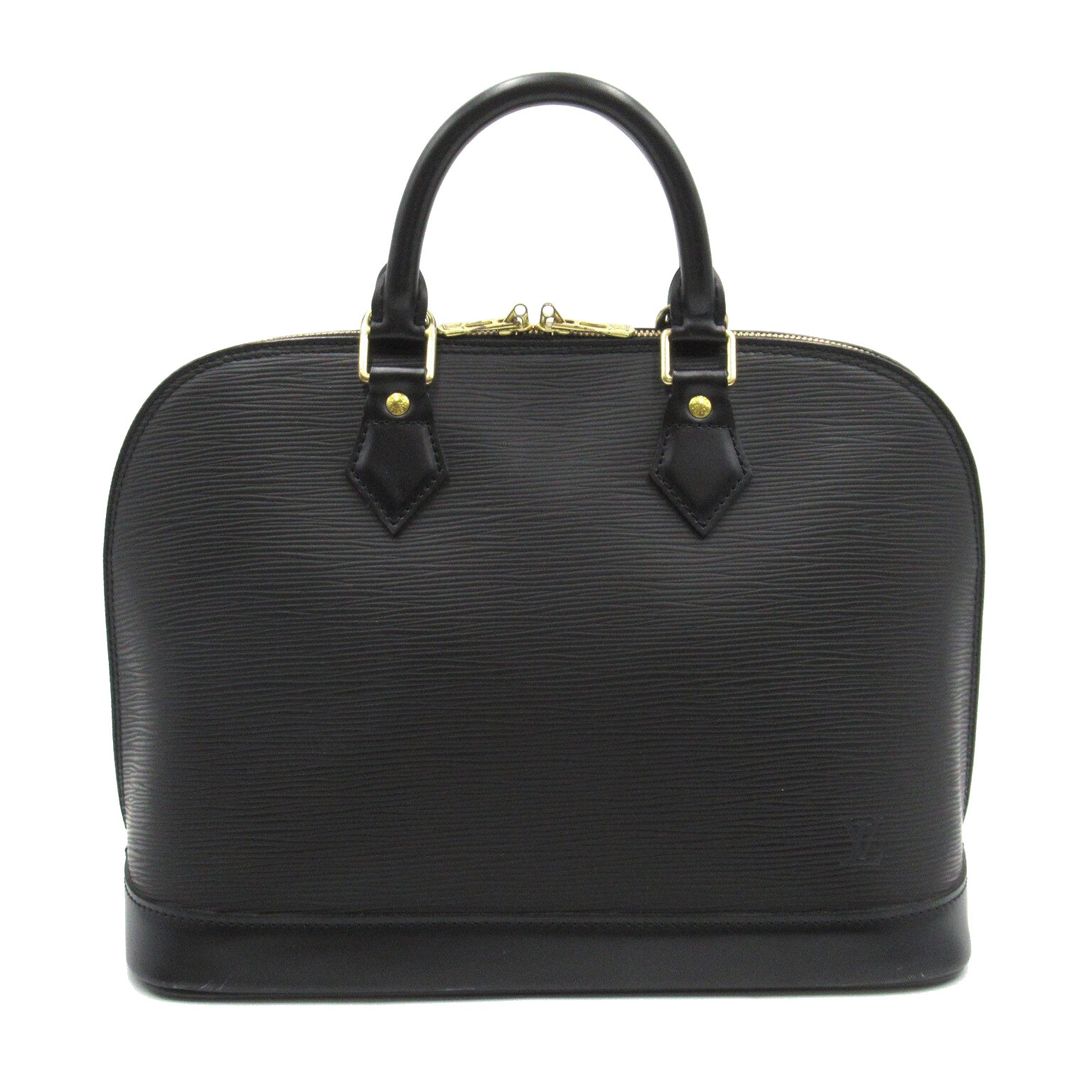 LOUIS VUITTON 【激減優惠】Epi Alma金扣手挽袋黑色