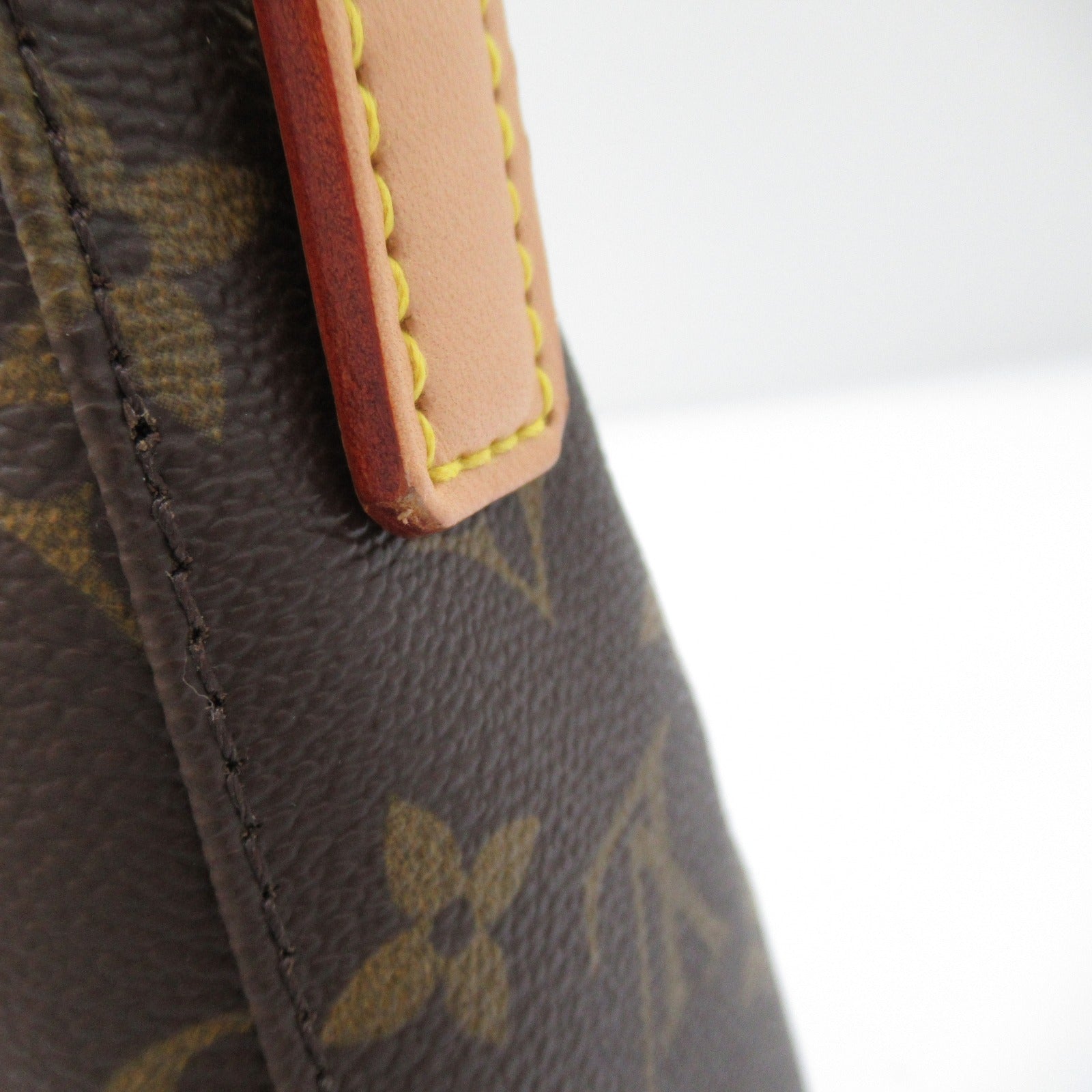 LOUIS VUITTON Monogram Looping MM金扣肩背袋啡色