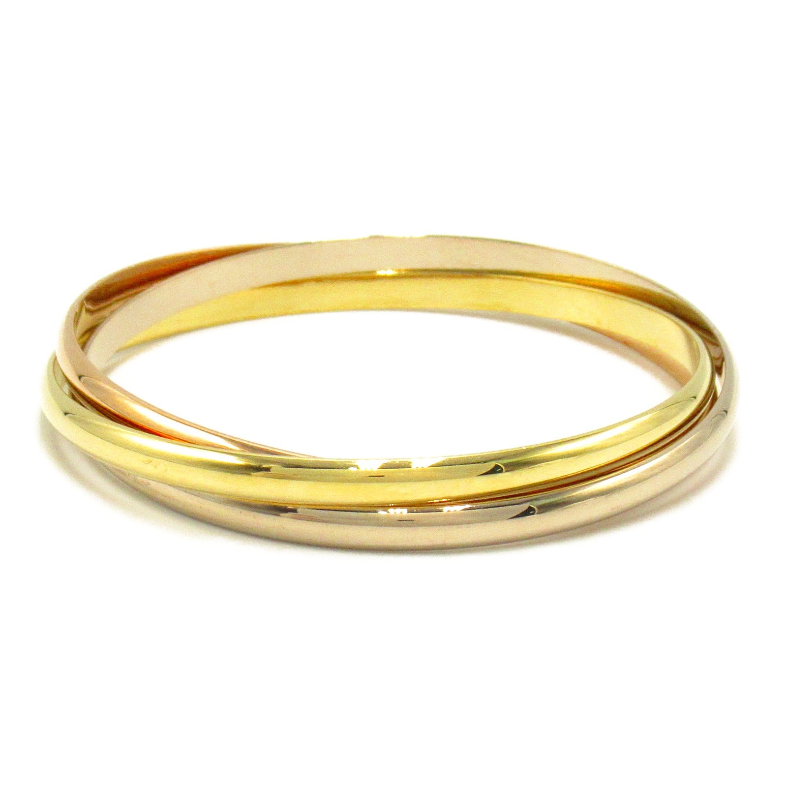 CARTIER 【激減優惠】18K黃金/白金/玫瑰金Trinity Bracelet手鐲