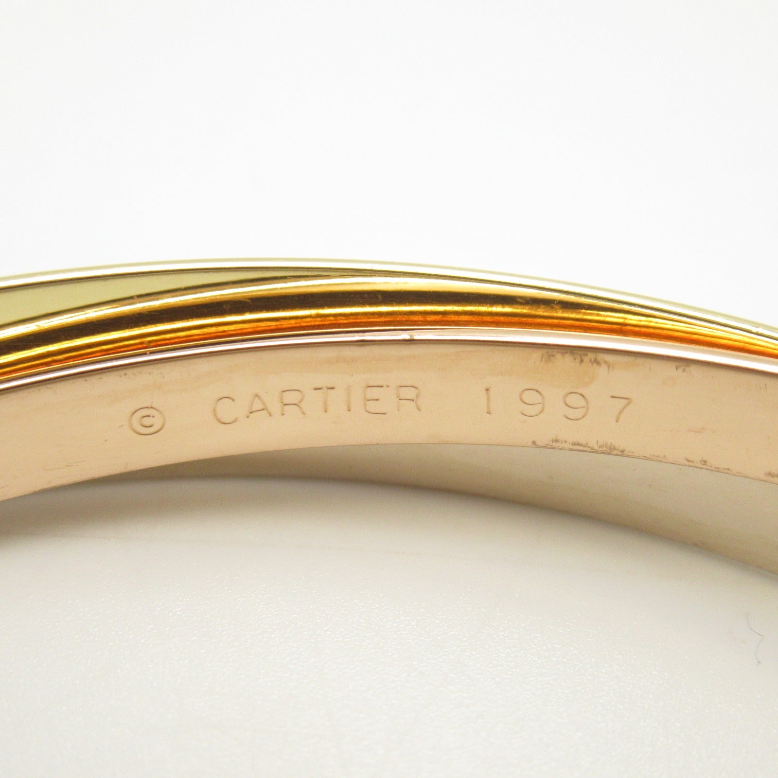 CARTIER 【激減優惠】18K黃金/白金/玫瑰金Trinity Bracelet手鐲