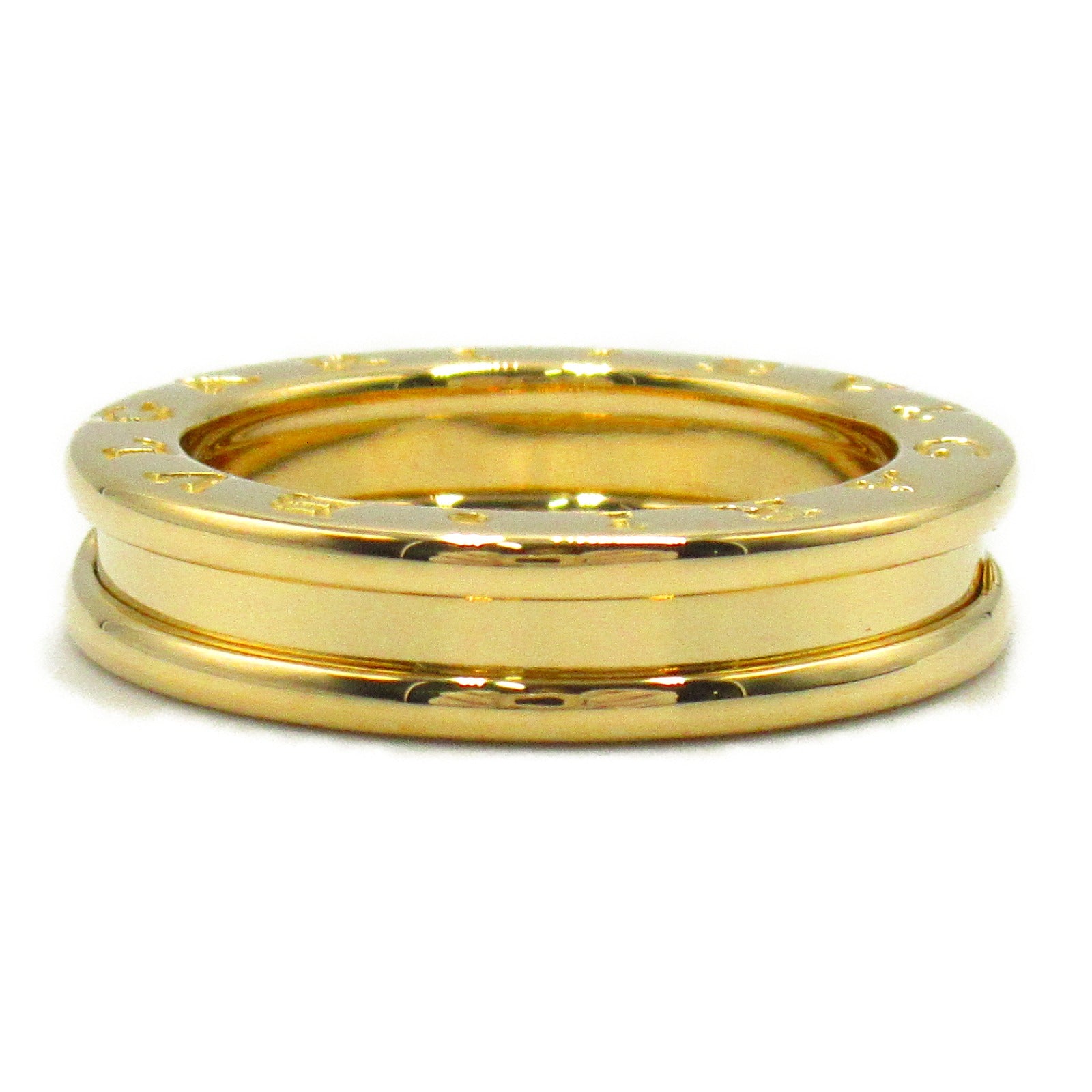 BVLGARI 18K黃金B-zero1 1 Band Ring戒指Bvlgari#52/US#6