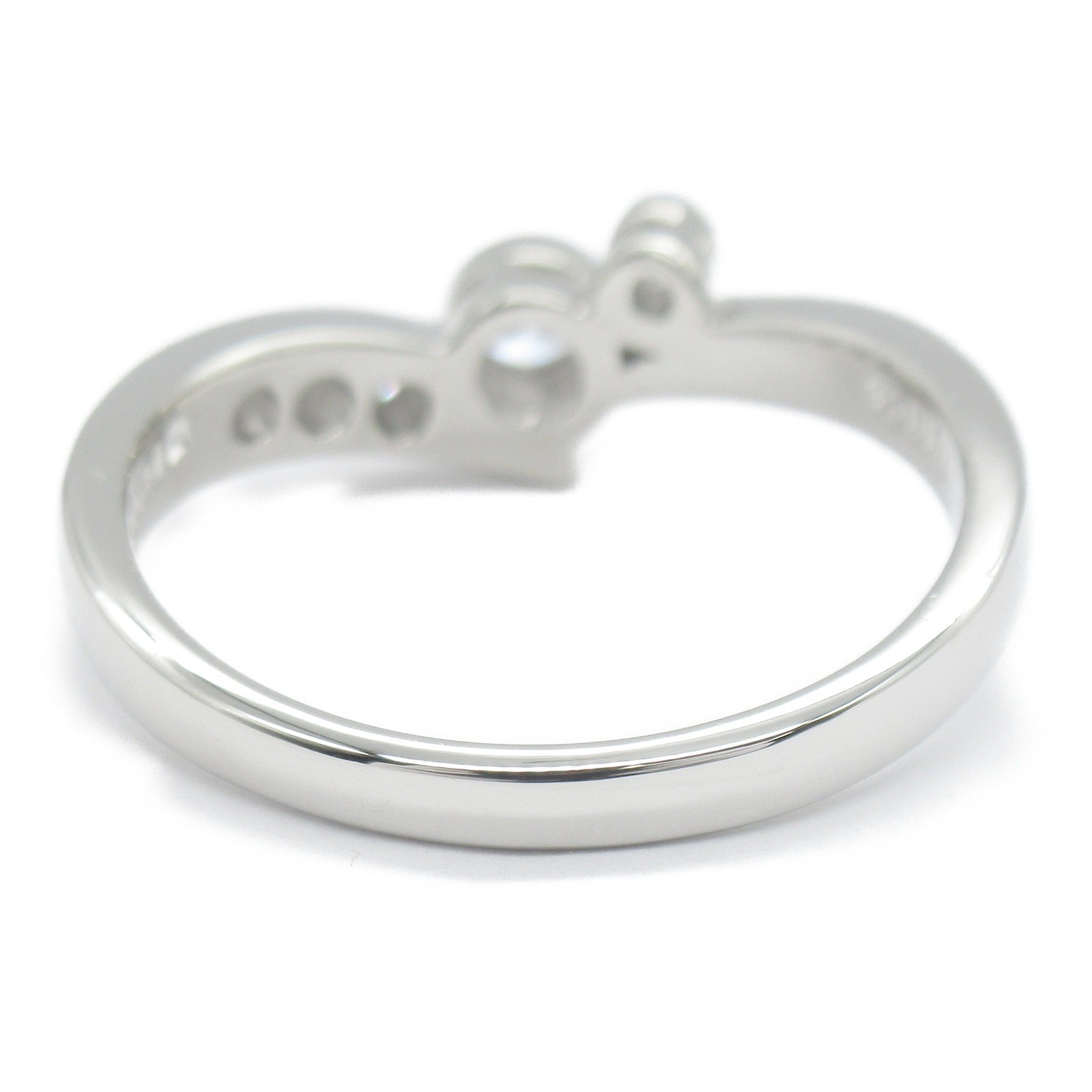 MIKIMOTO【激減優惠】 PT900鉑金Diamond Ring 0.18ct鑽石戒指US#6