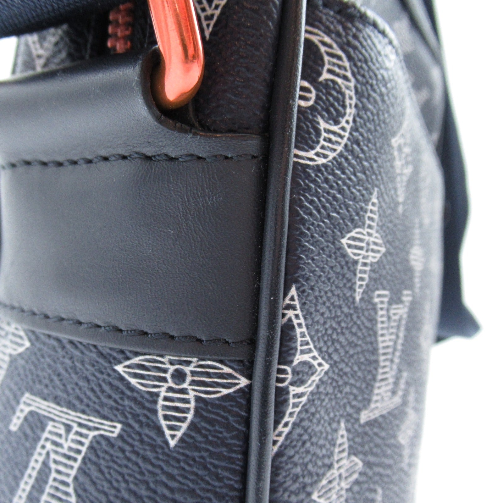 LOUIS VUITTON Monogram Upside Down Danube PM肩背袋藍色