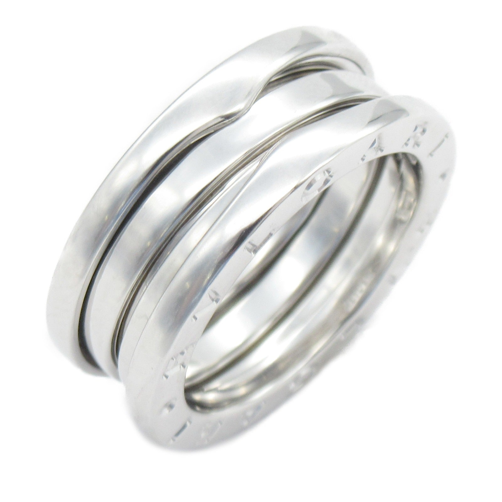 BVLGARI 18K白金B-zero1 Ring戒指Bvlgari#51/US#5.5