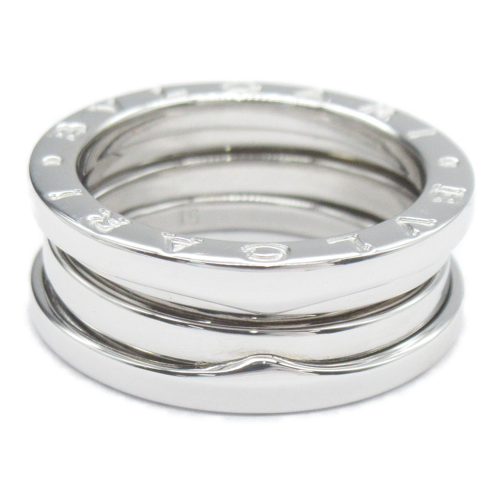 BVLGARI 18K白金B-zero1 Ring戒指Bvlgari#51/US#5.5