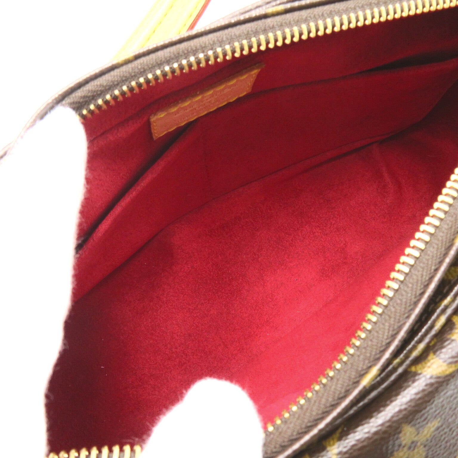 LOUIS VUITTON Monogram Viva Cite MM金扣肩背袋啡色