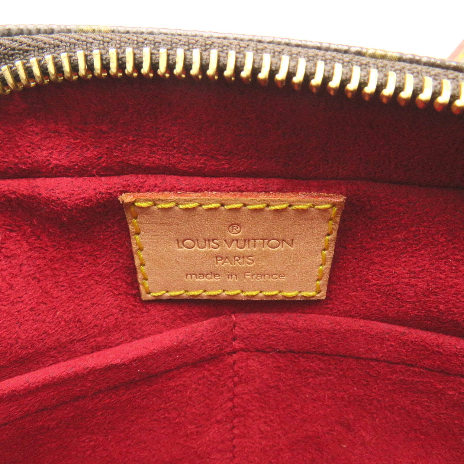 LOUIS VUITTON Monogram Viva Cite MM金扣肩背袋啡色