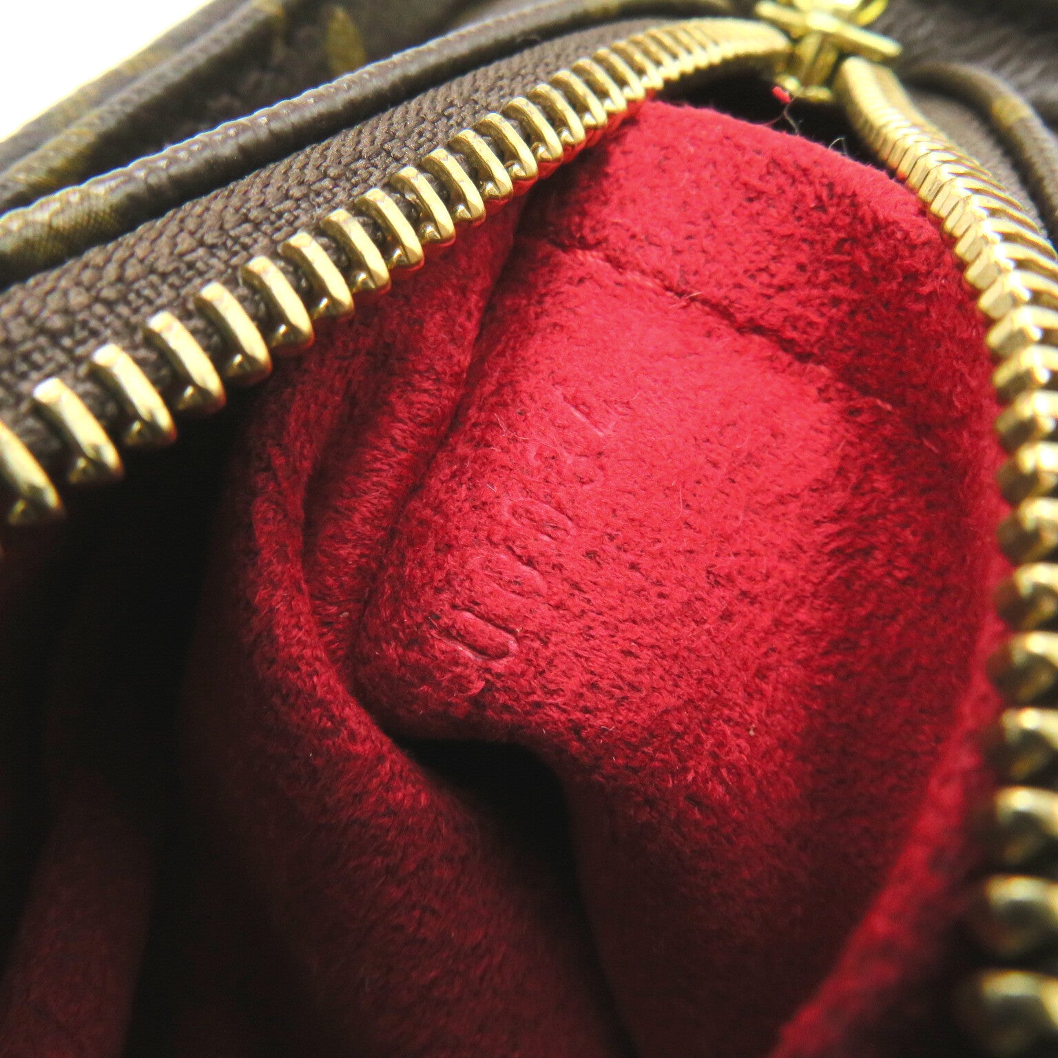 LOUIS VUITTON Monogram Viva Cite MM金扣肩背袋啡色