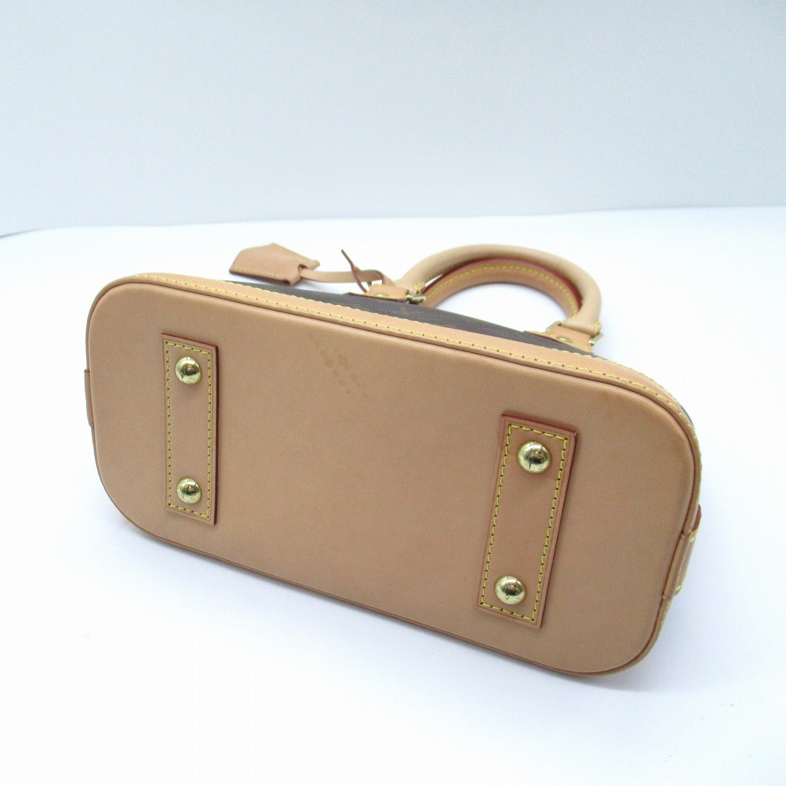 LOUIS VUITTON 【激減優惠】Monogram Alma BB 2 Way Bag金扣手挽肩背兩用袋啡色