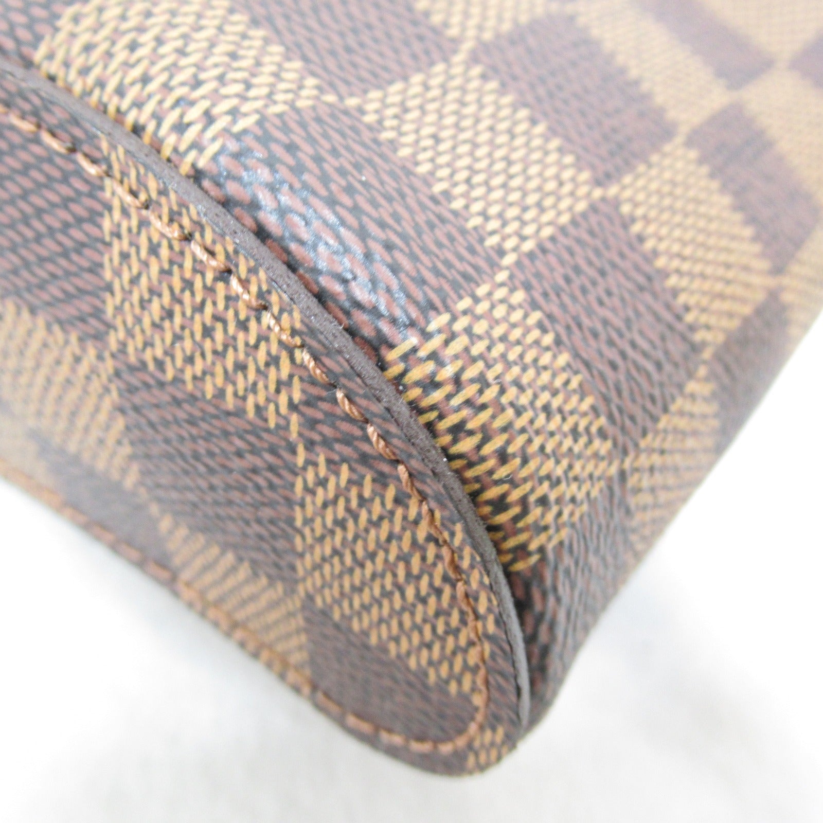 LOUIS VUITTON Damier Geronimos金扣腰包啡色