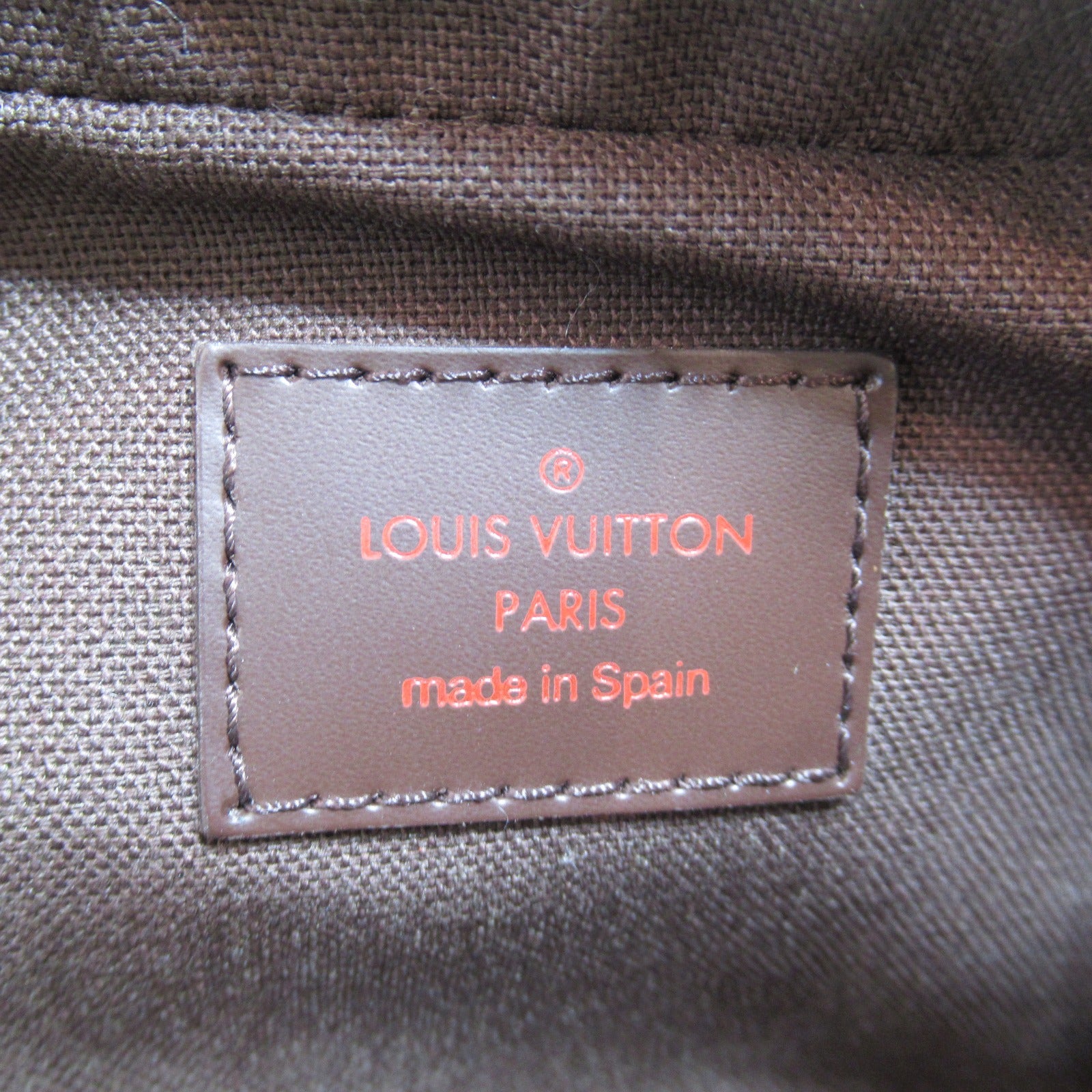 LOUIS VUITTON Damier Geronimos金扣腰包啡色