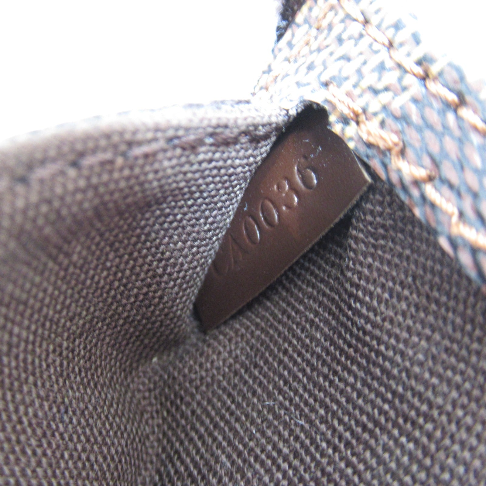 LOUIS VUITTON Damier Geronimos金扣腰包啡色
