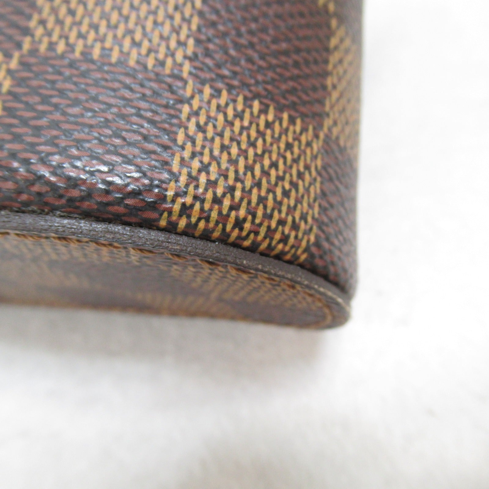 LOUIS VUITTON Damier Geronimos金扣腰包啡色