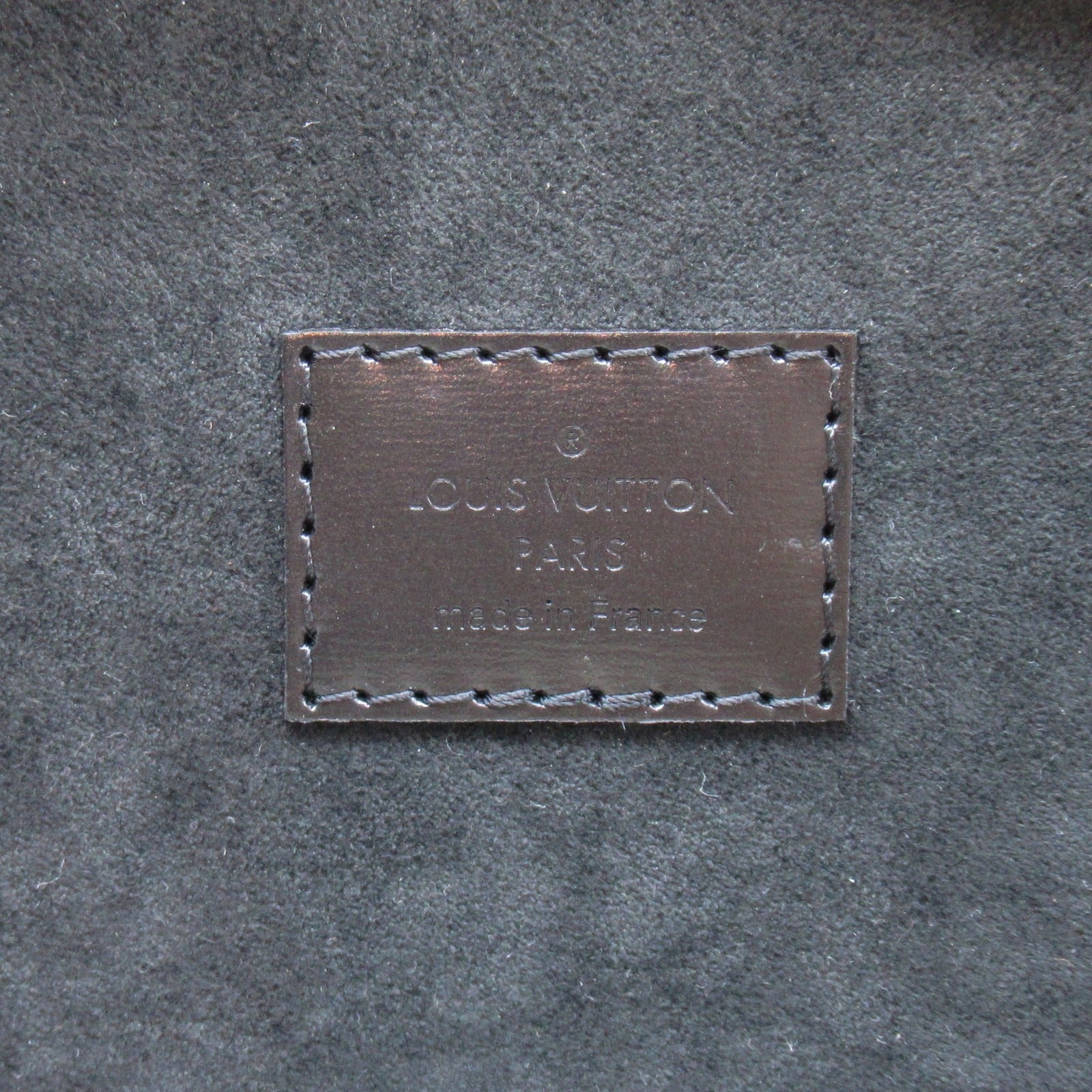 LOUIS VUITTON Monogram Reverse Cannes金扣手挽肩背兩用袋啡色