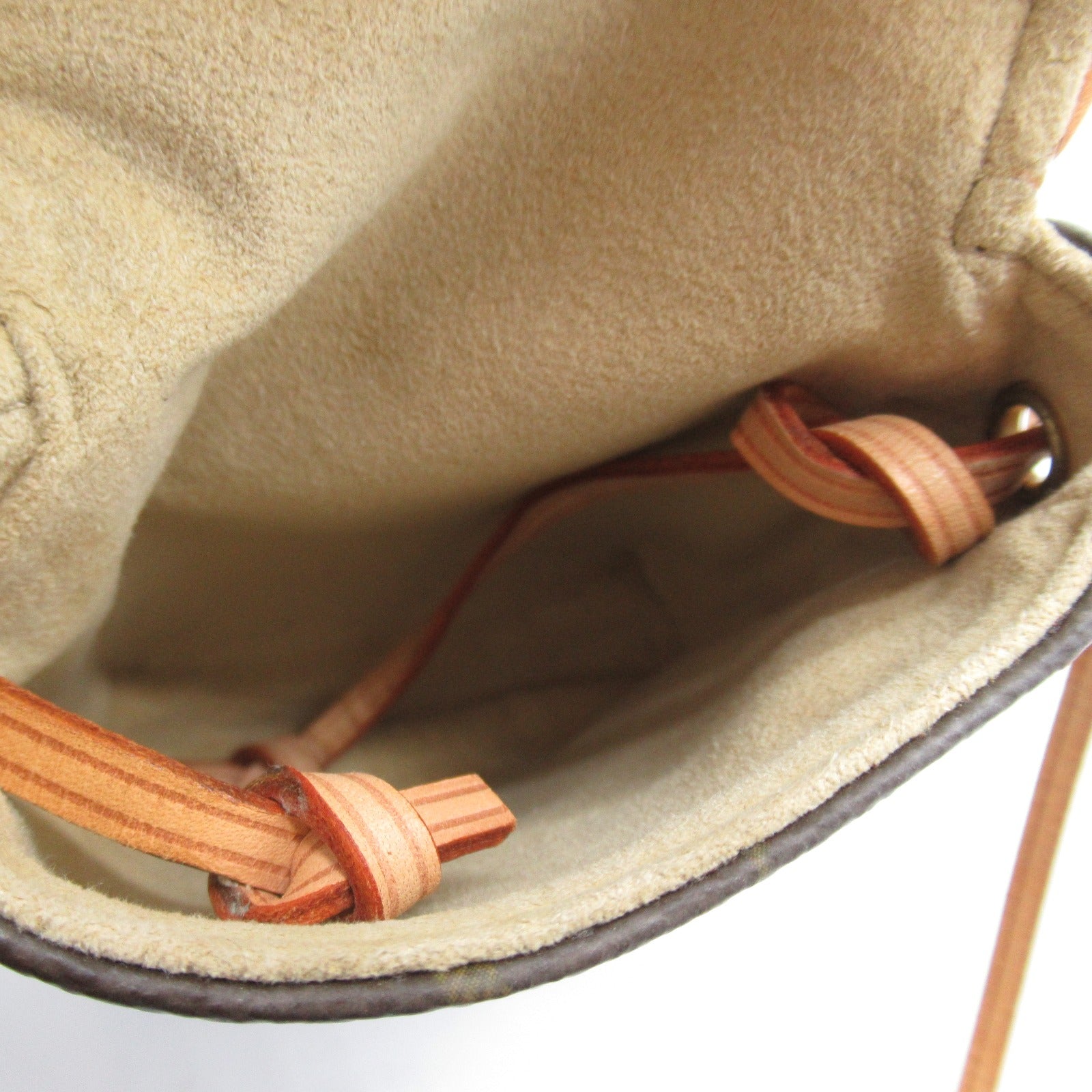 LOUIS VUITTON Monogram Pochette Cancun Pouch金扣肩背袋啡色