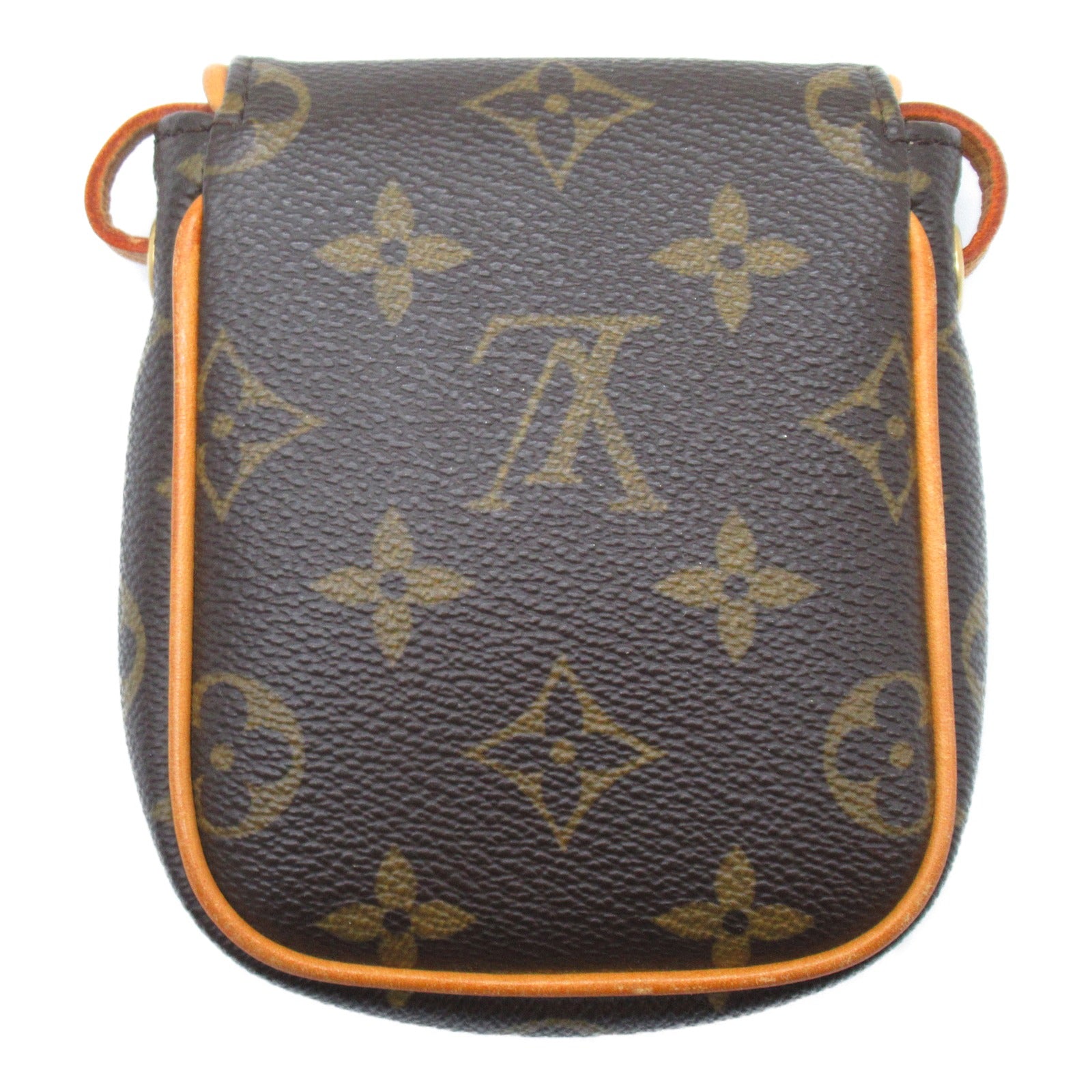 LOUIS VUITTON Monogram Pochette Cancun Pouch金扣肩背袋啡色