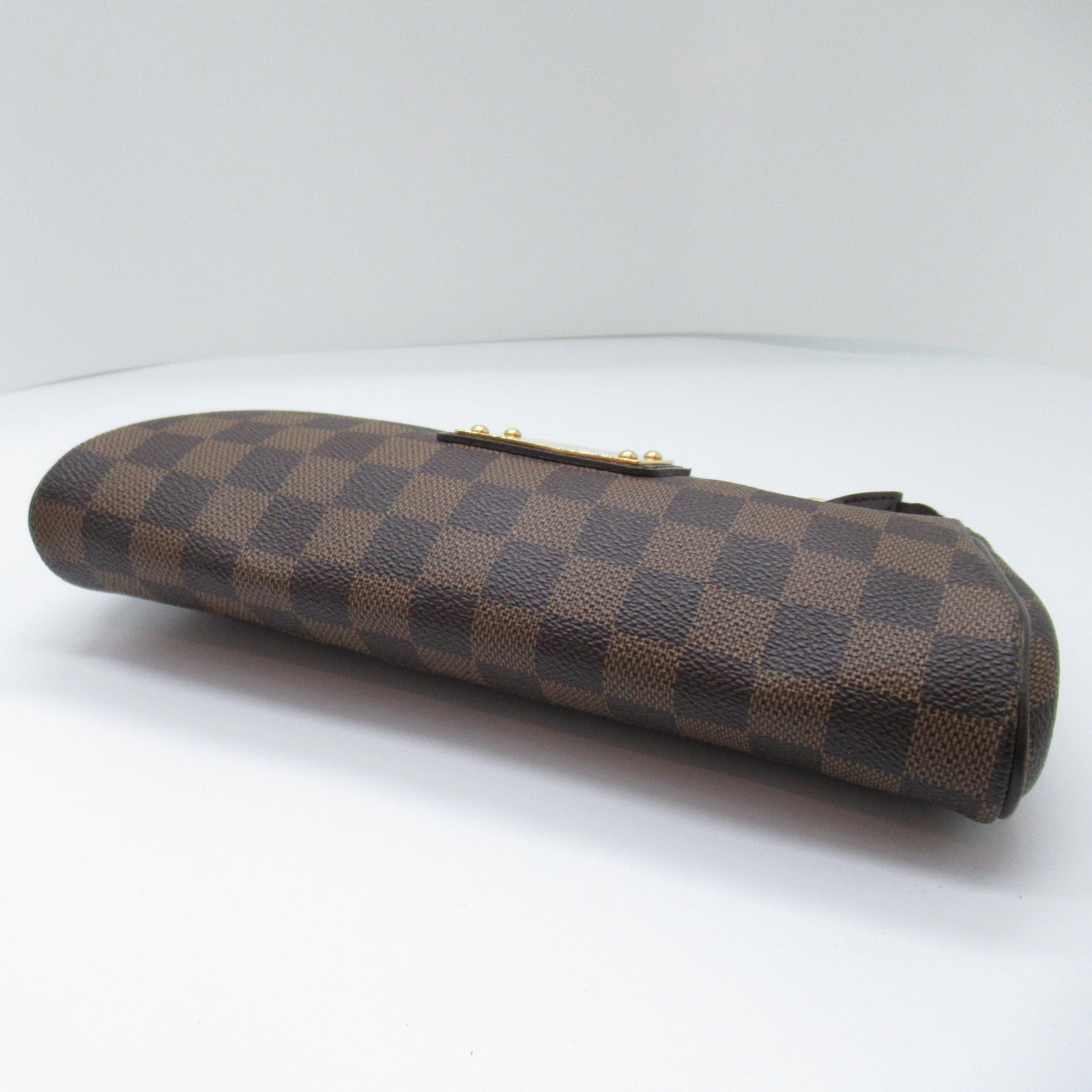 LOUIS VUITTON Damier Eva金扣手挽肩背兩用袋啡色