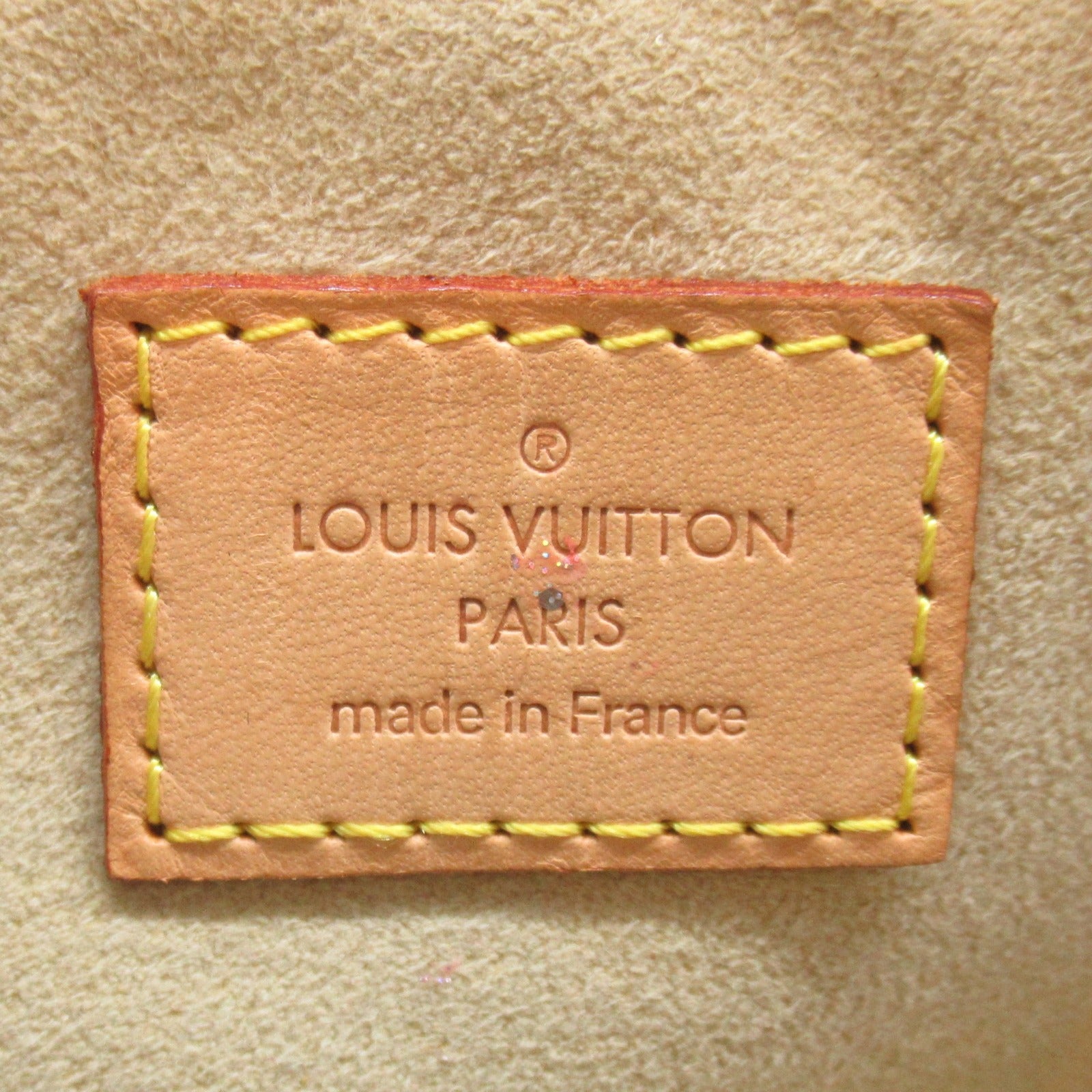 LOUIS VUITTON Monogram Manhattan PM金扣手挽袋啡色