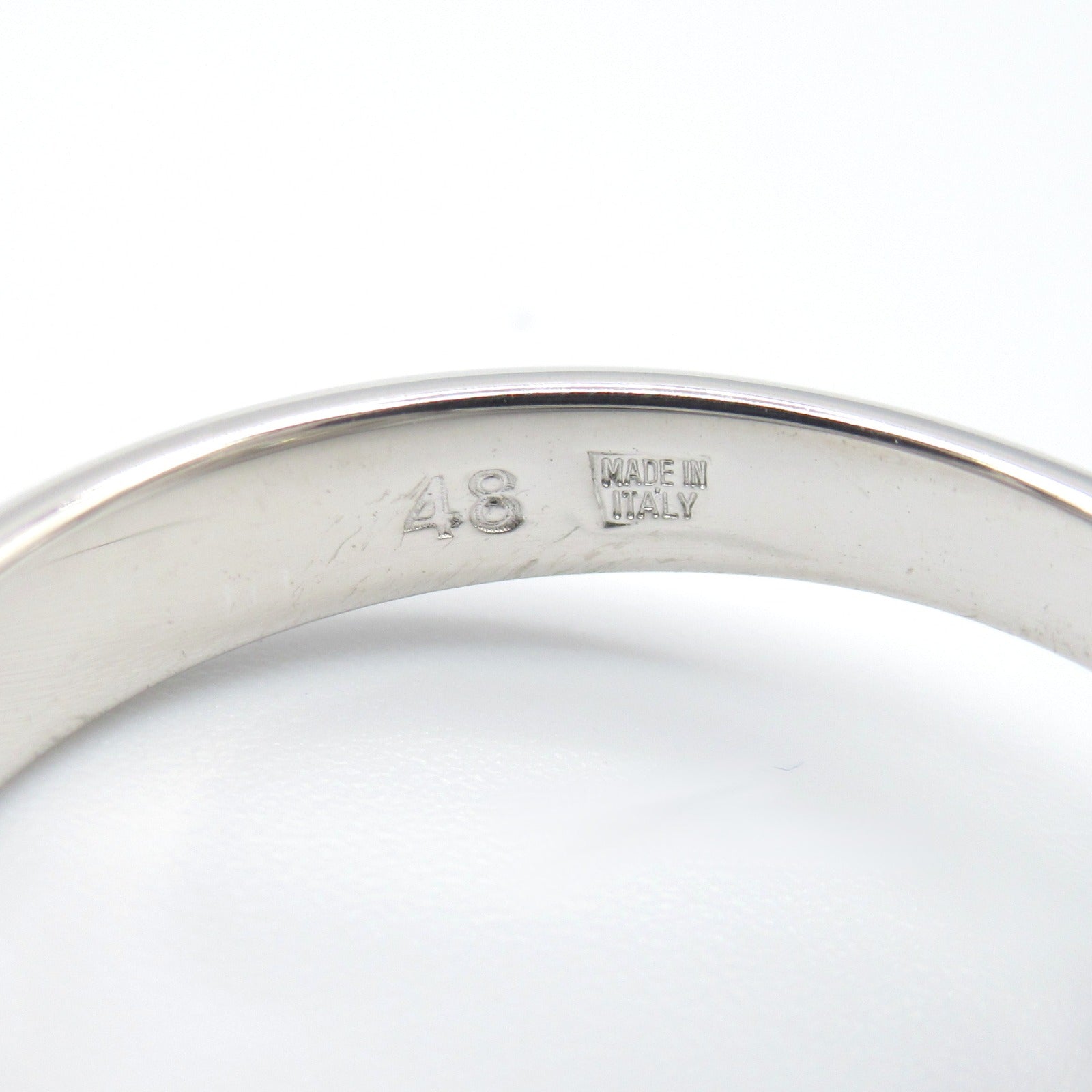 BVLGARI 18K白金Diamond Ring鑽石戒指BVLGARI#48/US#5