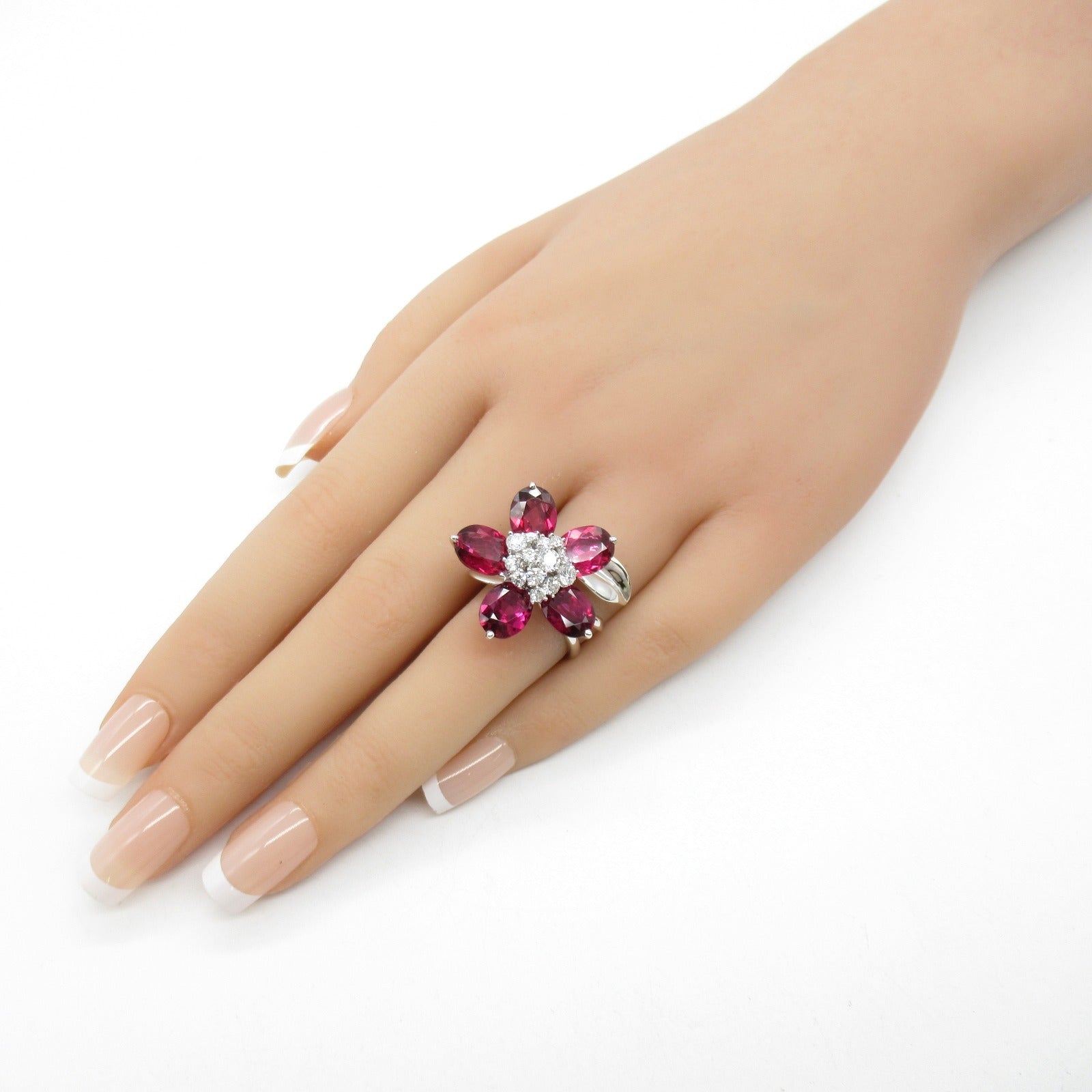 Van Cleef & Arpels Hawaiian Tourmaline Diamond戒指#49US#5