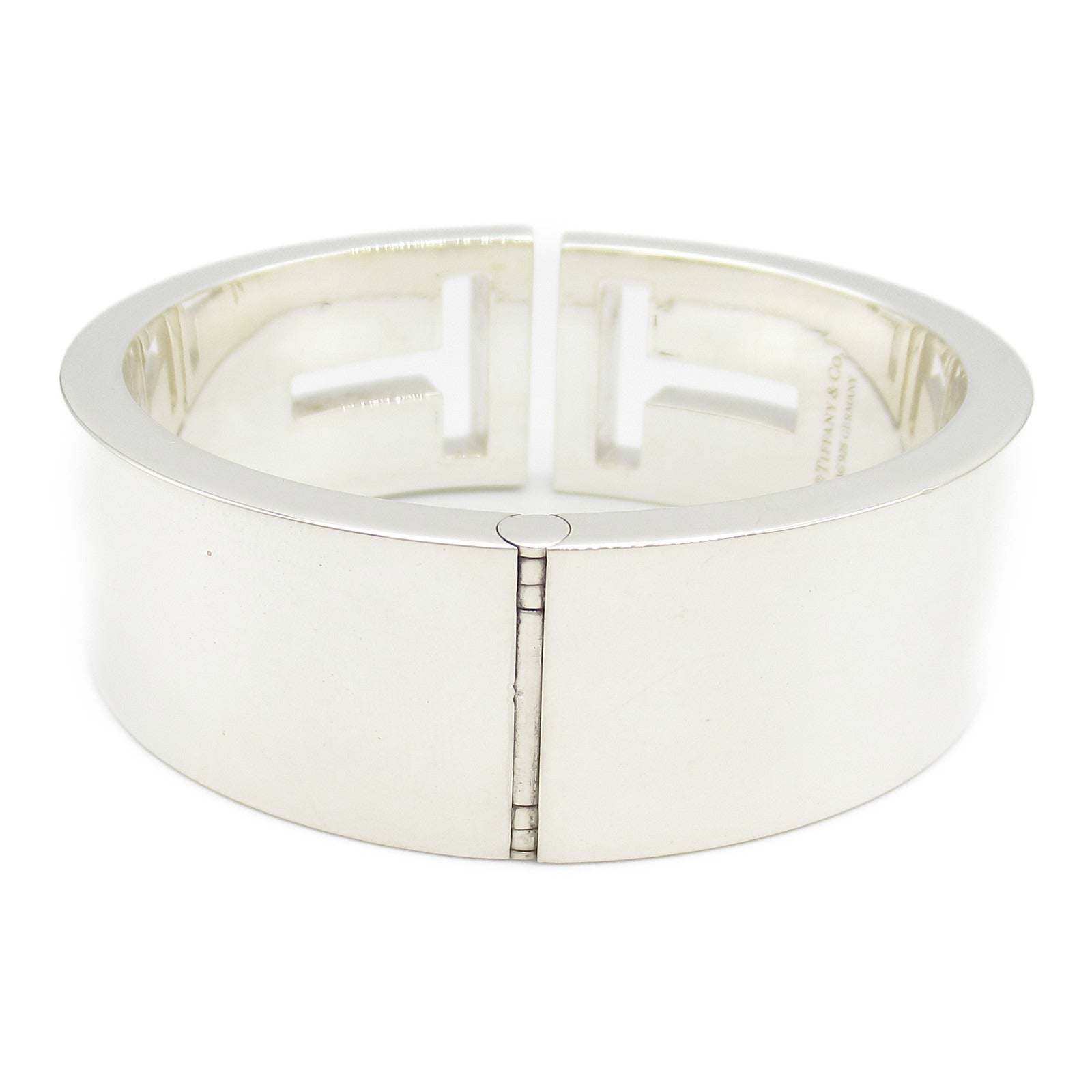 TIFFANY＆CO 925純銀Cutout Cuff Bracelet手鐲