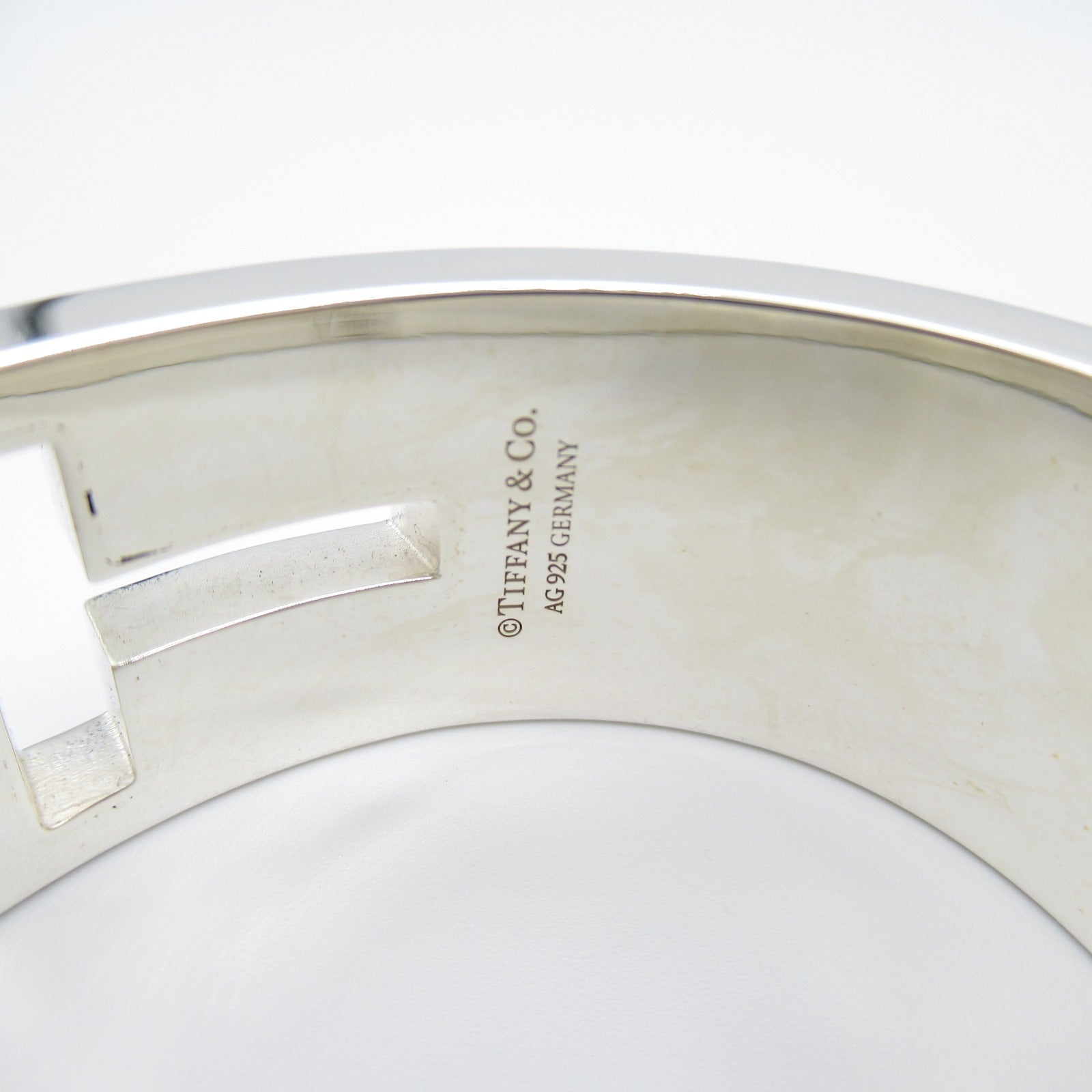 TIFFANY＆CO 925純銀Cutout Cuff Bracelet手鐲
