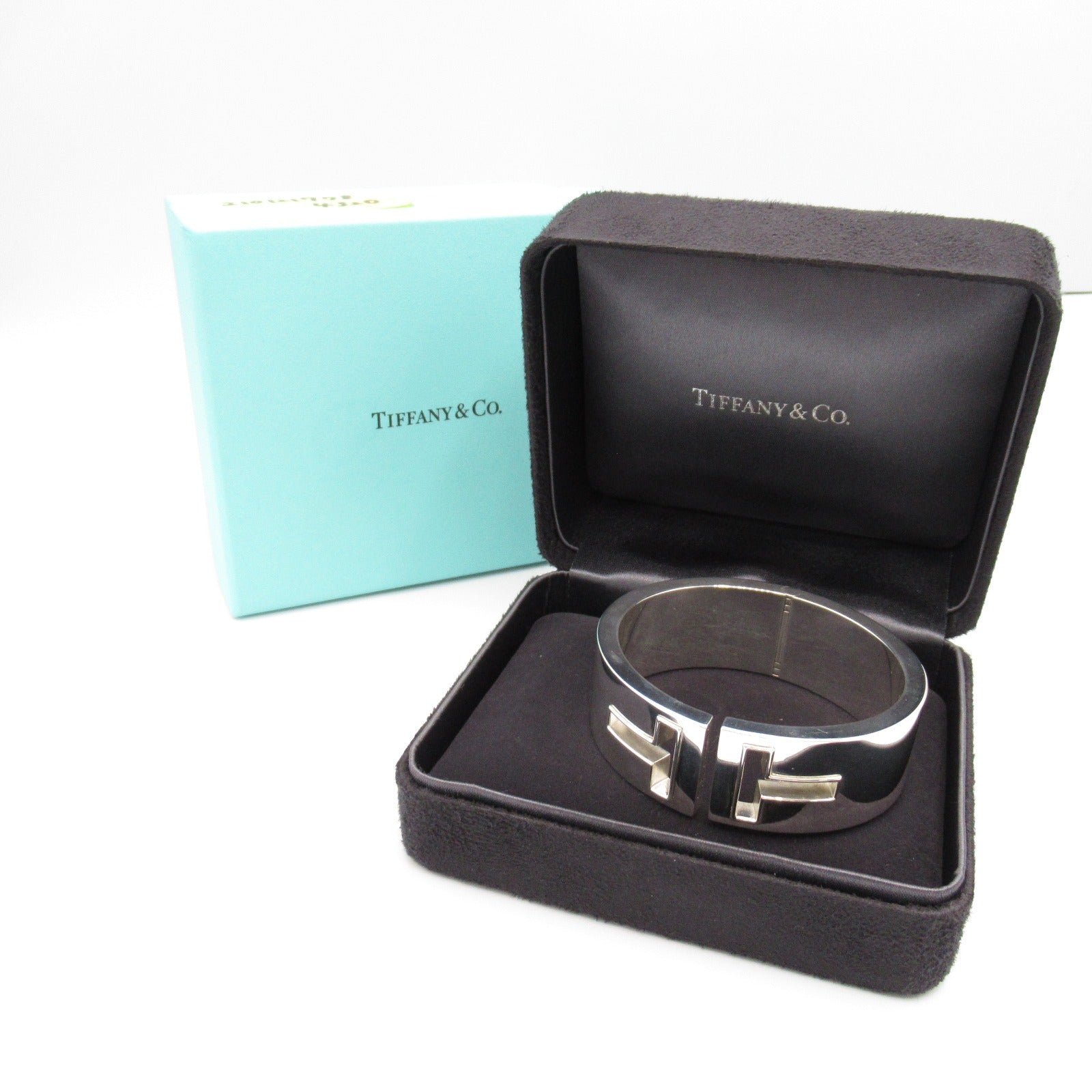 TIFFANY＆CO 925純銀Cutout Cuff Bracelet手鐲