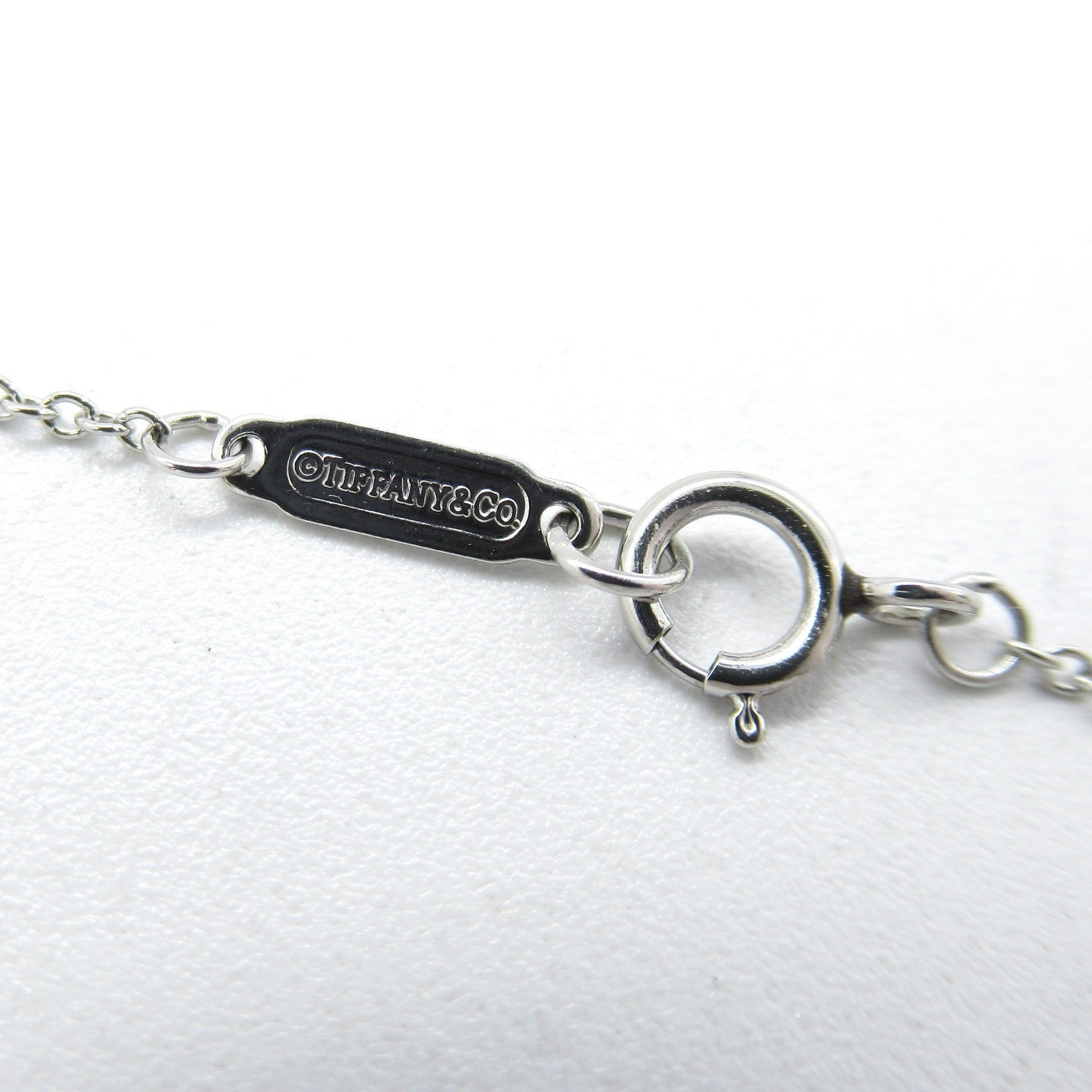 TIFFANY＆CO 950鉑金Solitaire Necklace鑽石項鍊
