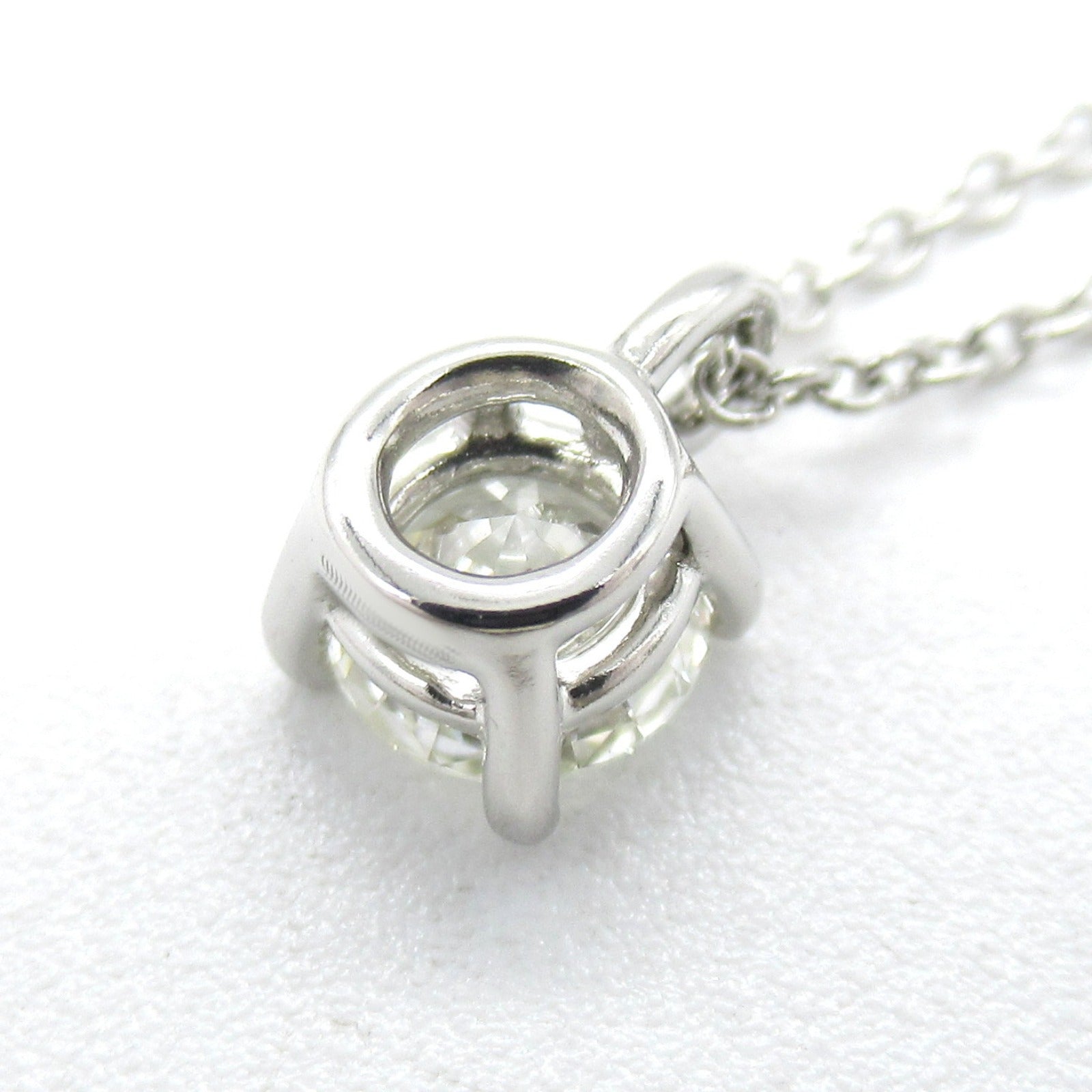 TIFFANY＆CO 950鉑金Solitaire Necklace鑽石項鍊