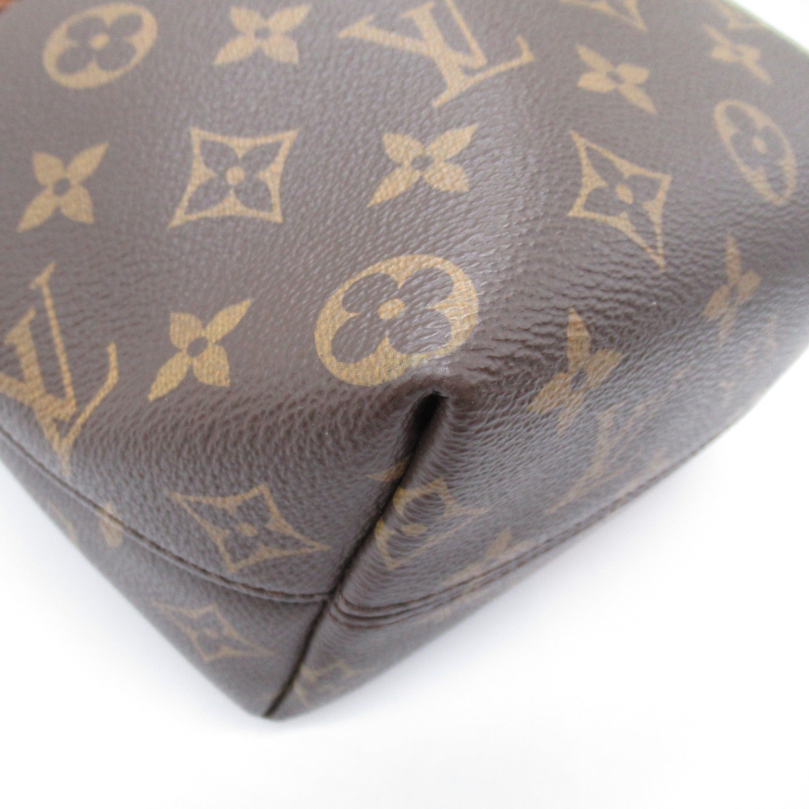 LOUIS VUITTON Monogram Monsuri NM BB金扣背包啡色
