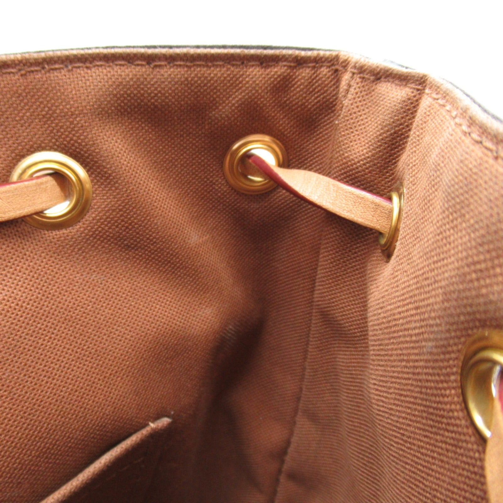 LOUIS VUITTON Monogram Monsuri NM BB金扣背包啡色