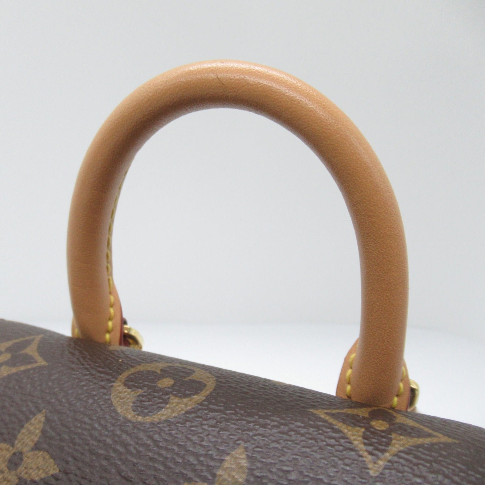 LOUIS VUITTON Monogram Monsuri NM BB金扣背包啡色