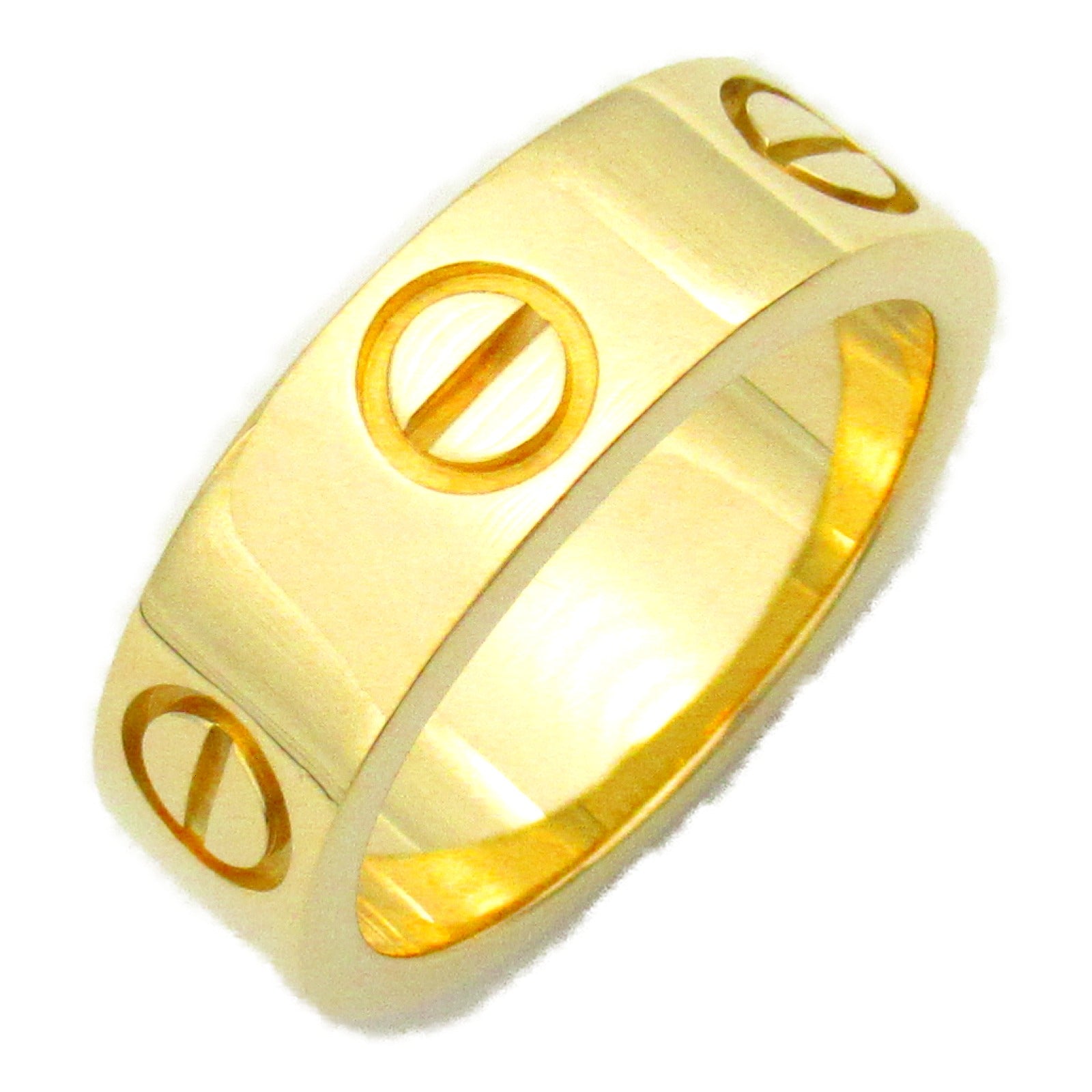 CARTIER 18K黃金Love Wedding Ring戒指Cartier#48/US#4.5
