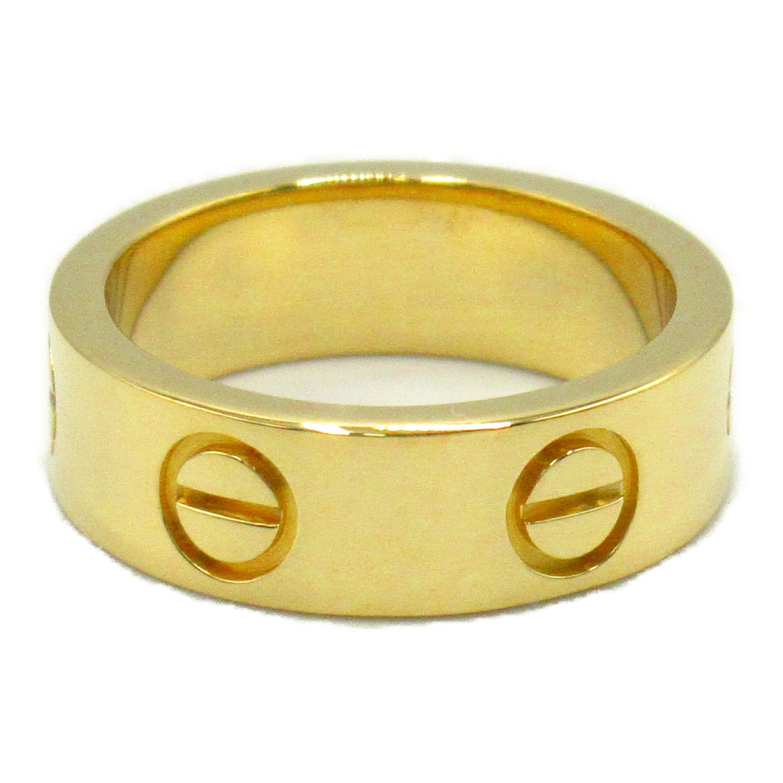 CARTIER 18K黃金Love Wedding Ring戒指Cartier#48/US#4.5