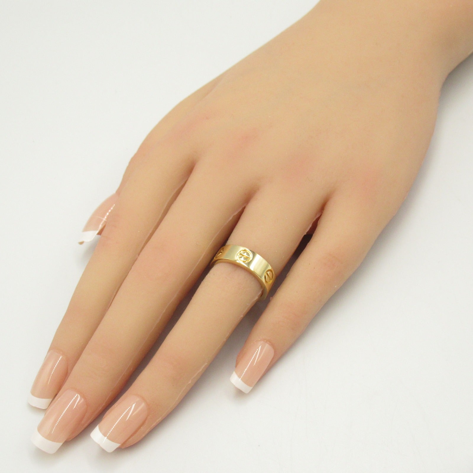 CARTIER 18K黃金Love Wedding Ring戒指Cartier#48/US#4.5